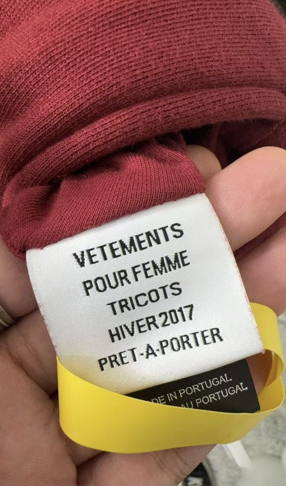 Vetements VETEMENTS TFD REVERSIBLE ZIP HOODIE Size US XS / EU 42 / 0 - 5 Thumbnail