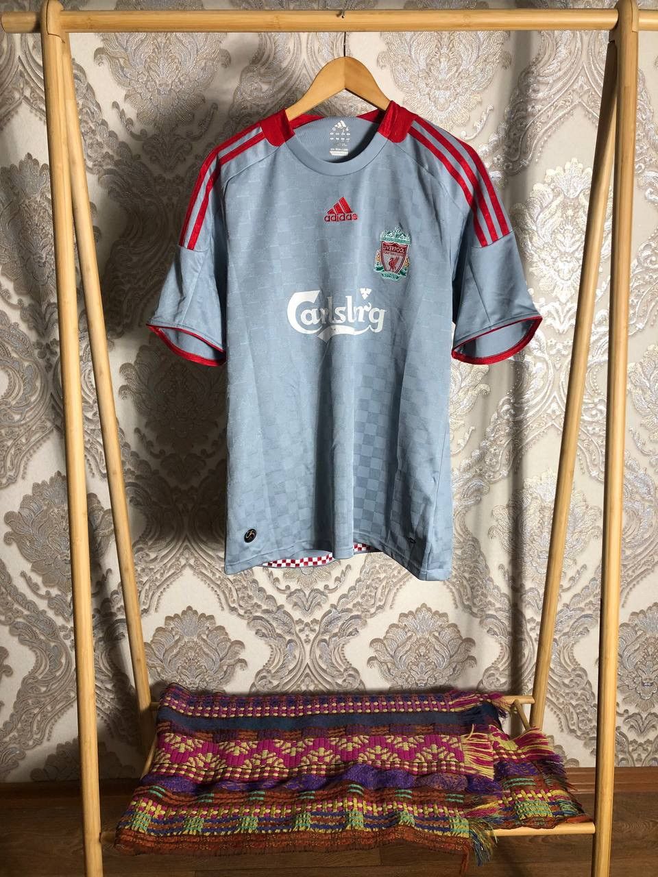 Adidas VINTAGE ADIDAS FC LIVERPOOL ENGLAND SOCCER JERSEY RETRO Y2K Size US L / EU 52-54 / 3 - 1 Thumbnail