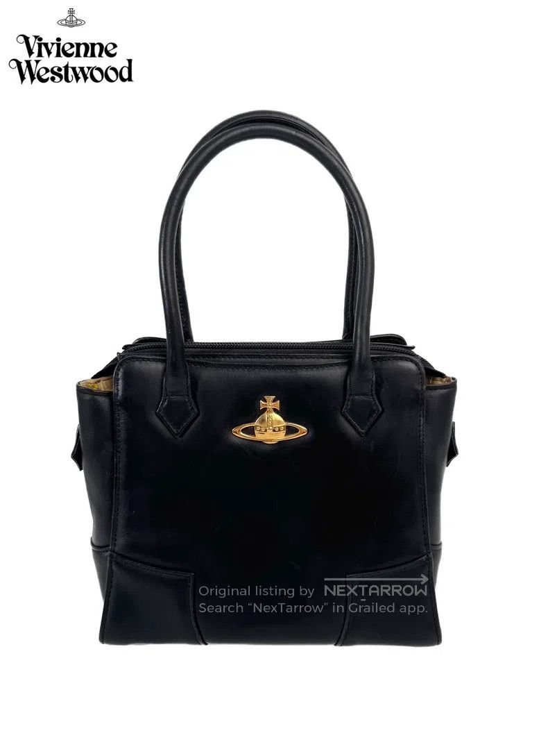 Vivienne Westwood Vivienne Westwood size os Black Metal Logo Square Bag Size ONE SIZE - 1 Thumbnail
