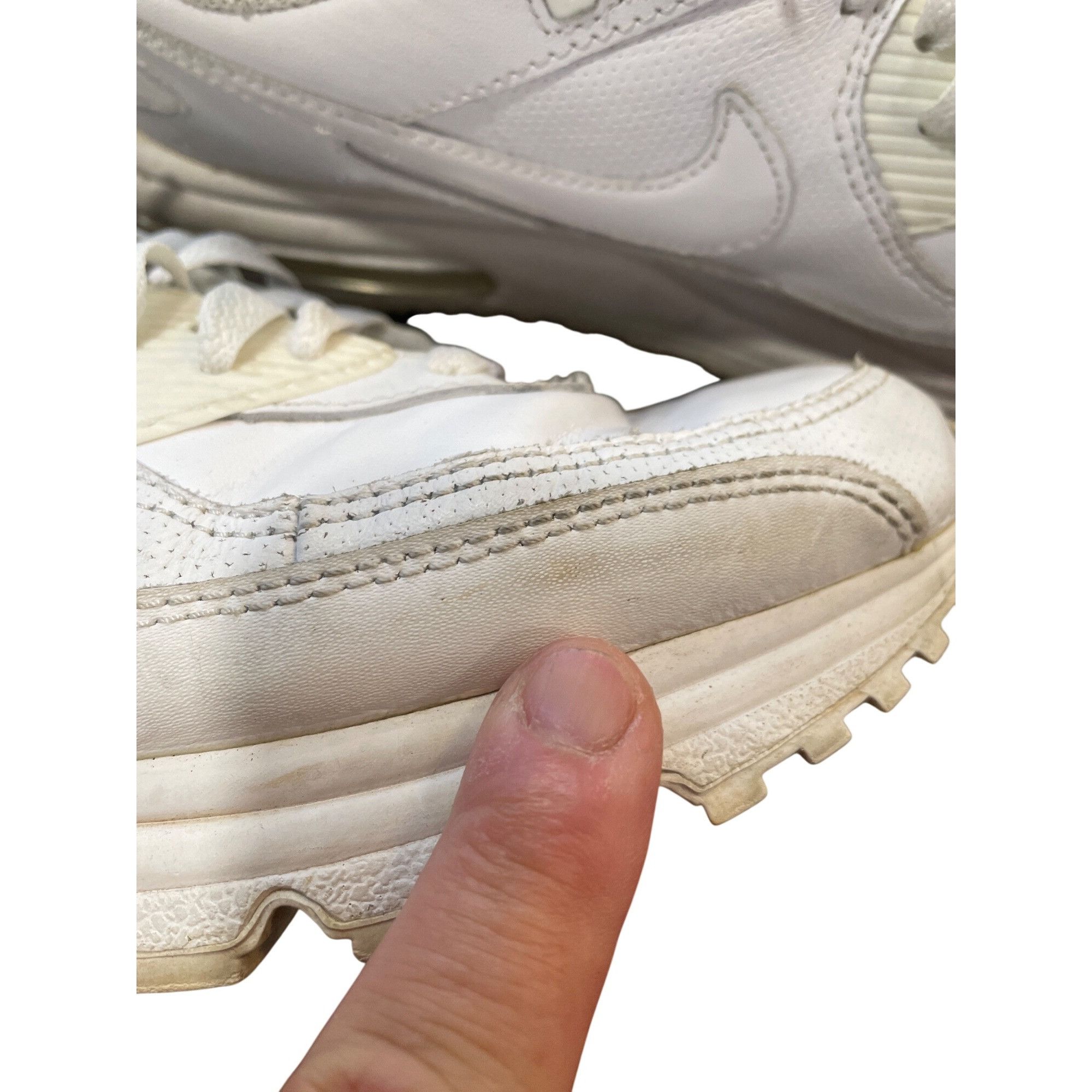 Nike Nike Air Max Wright mens white classic run casual sneakers s Size US 10.5 / EU 43-44 - 18 Thumbnail