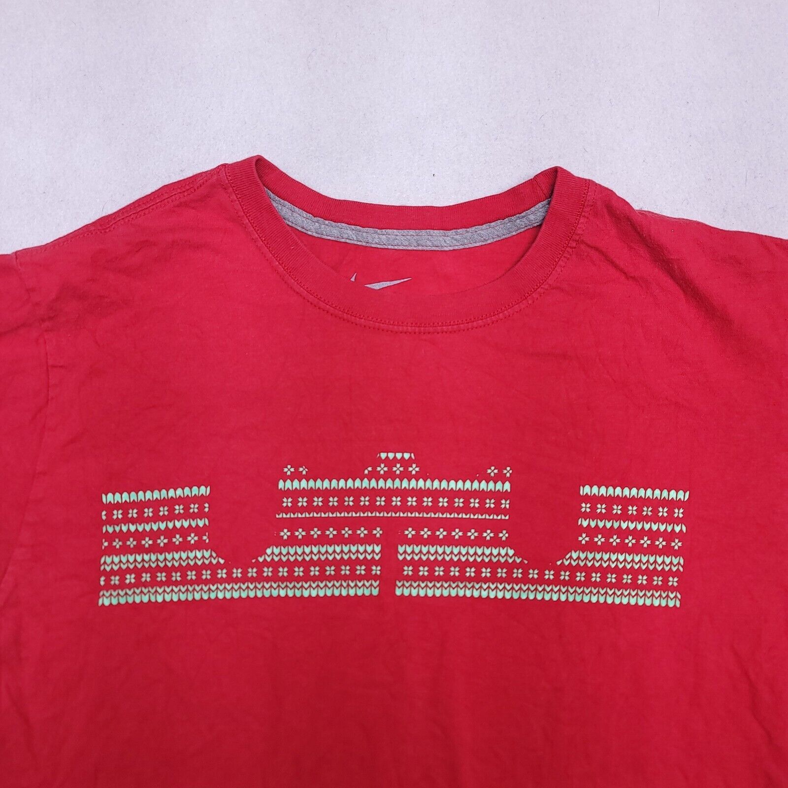 Nike Nike Casual Pullover Graphic Shirt Mens Size Medium M Red Size US M / EU 48-50 / 2 - 1 Thumbnail
