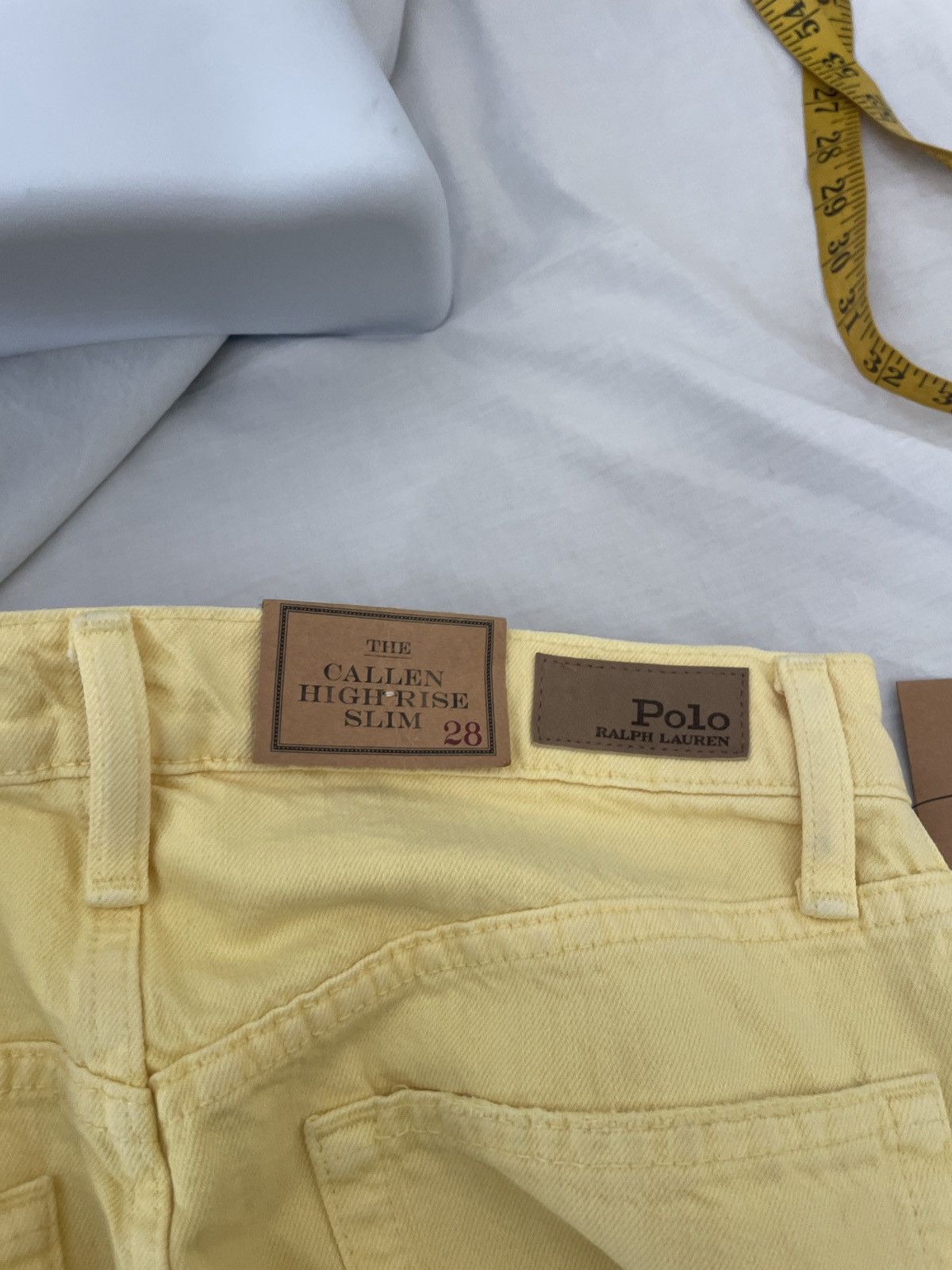Polo Ralph Lauren Callen High Rise Slim fit nwt 168.00 Size US 29 - 11 Thumbnail