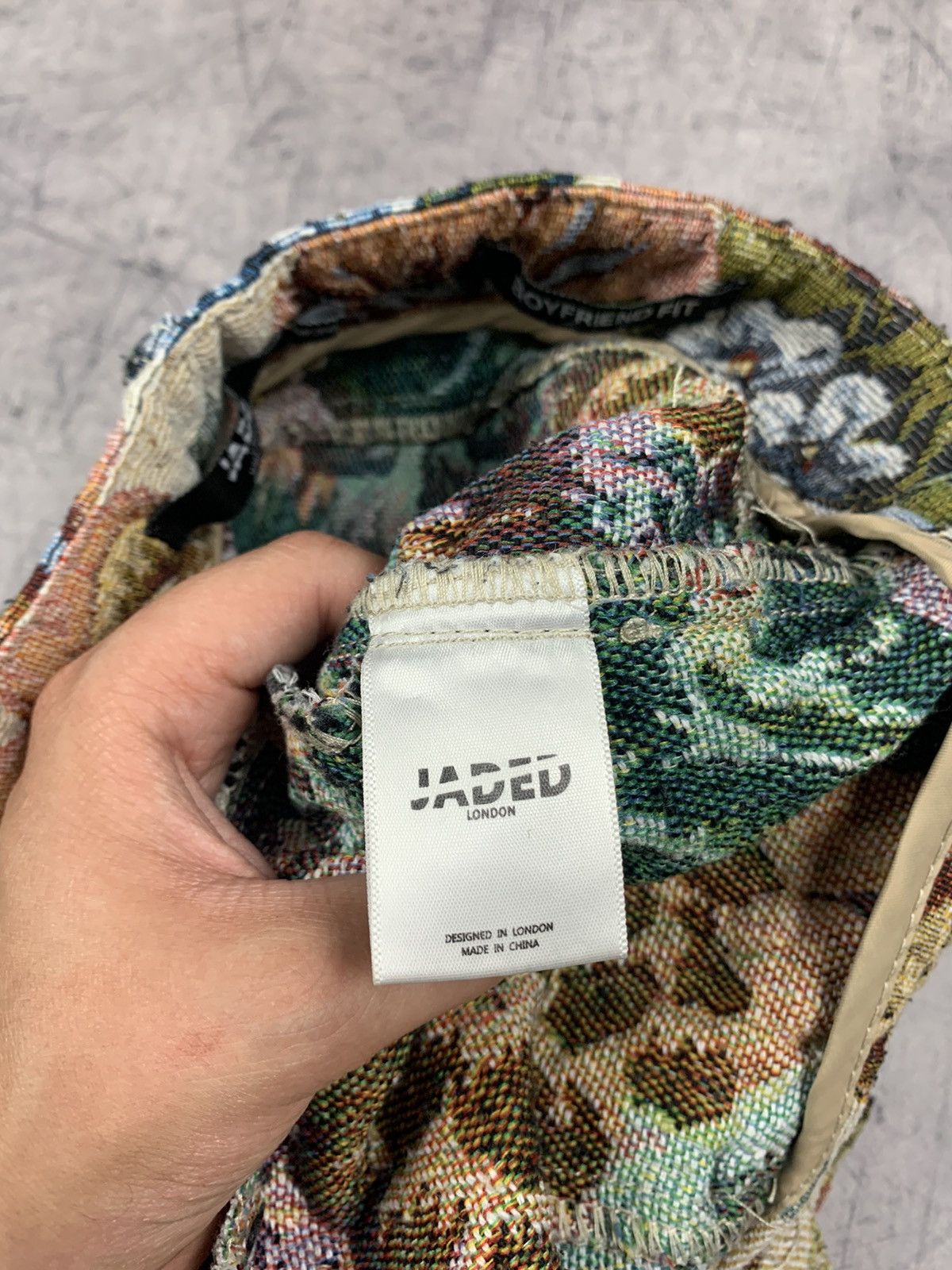 Jaded London Jaded London Floral Pants Boyfriend Fit Size 30 Size US 30 / EU 46 - 10 Thumbnail