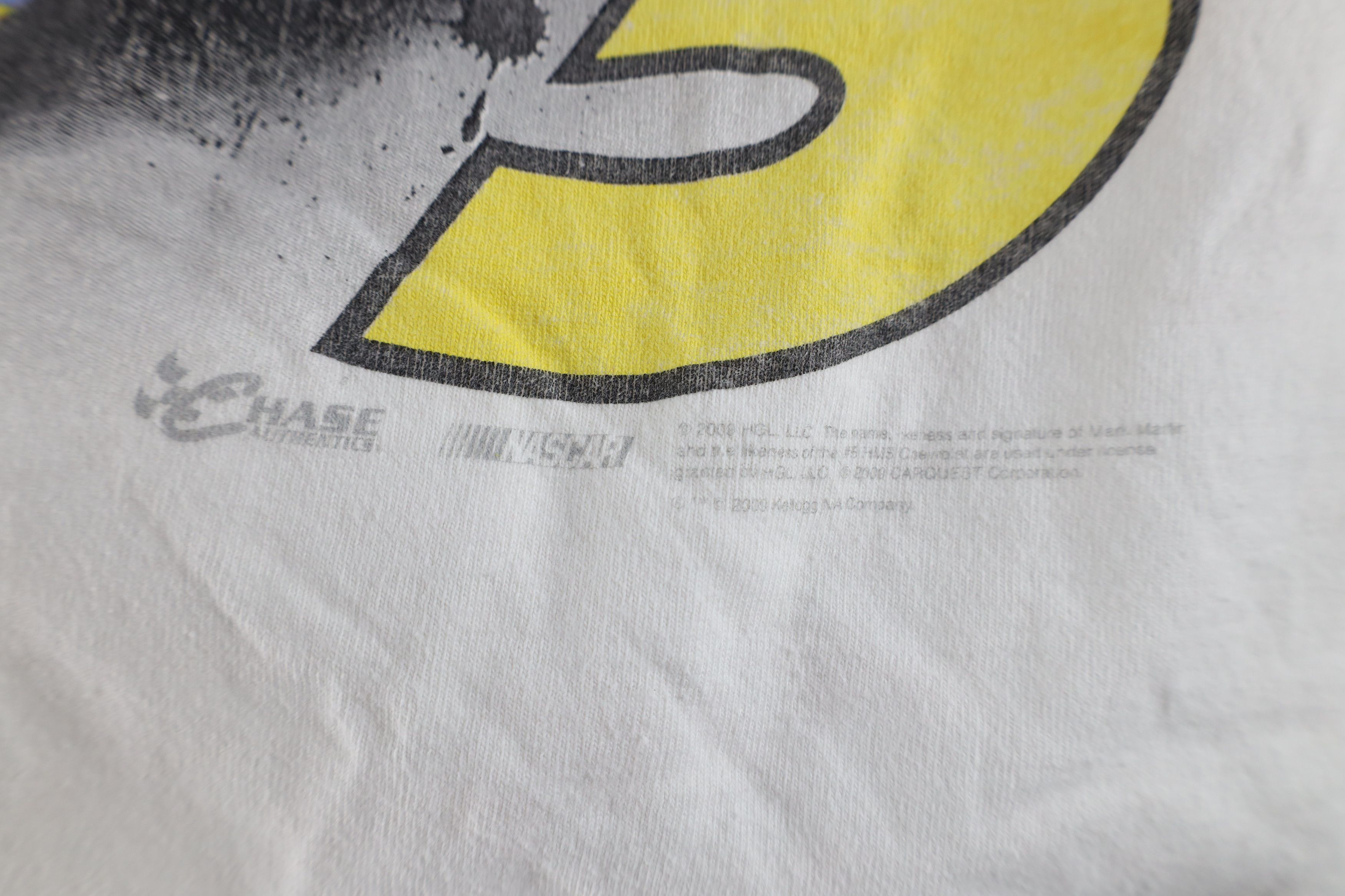 Vintage Vintage Y2K NASCAR Mark Martin Kelloggs Racing T-Shirt White Size US XXL / EU 58 / 5 - 10 Thumbnail