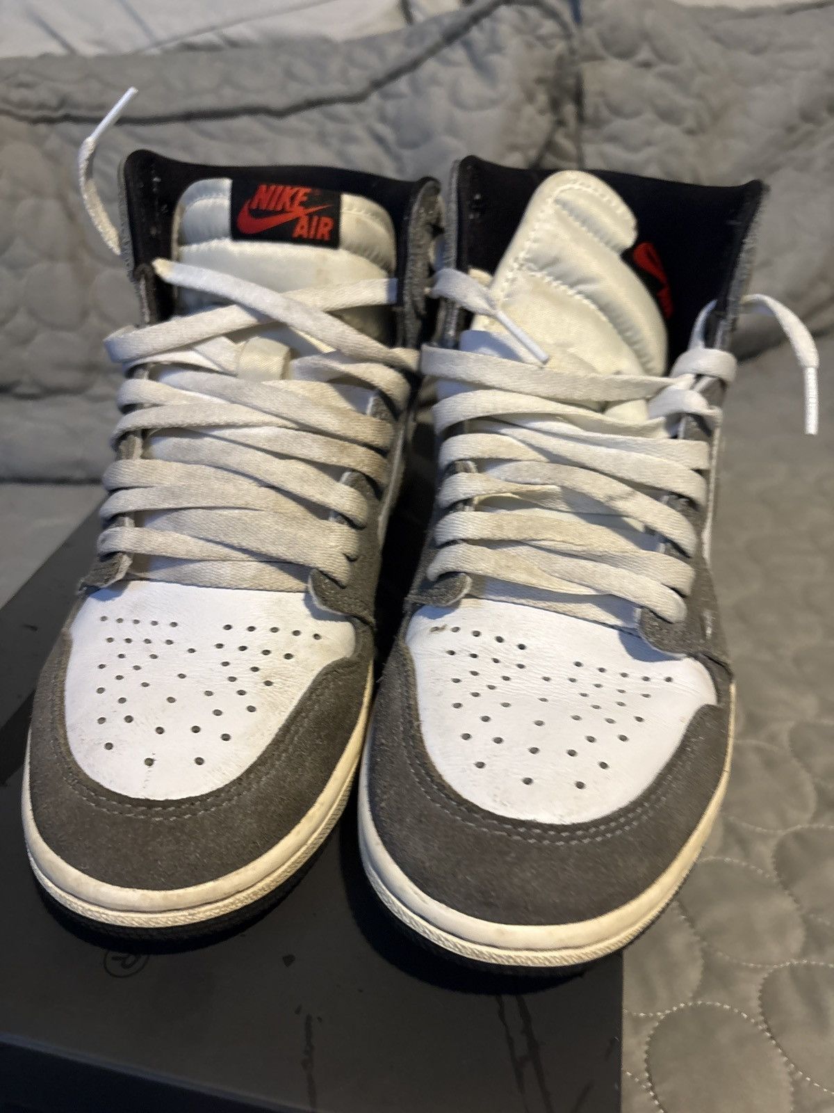 Jordan Brand Washed black jordan 1 Size US 7.5 / EU 40-41 - 13 Thumbnail