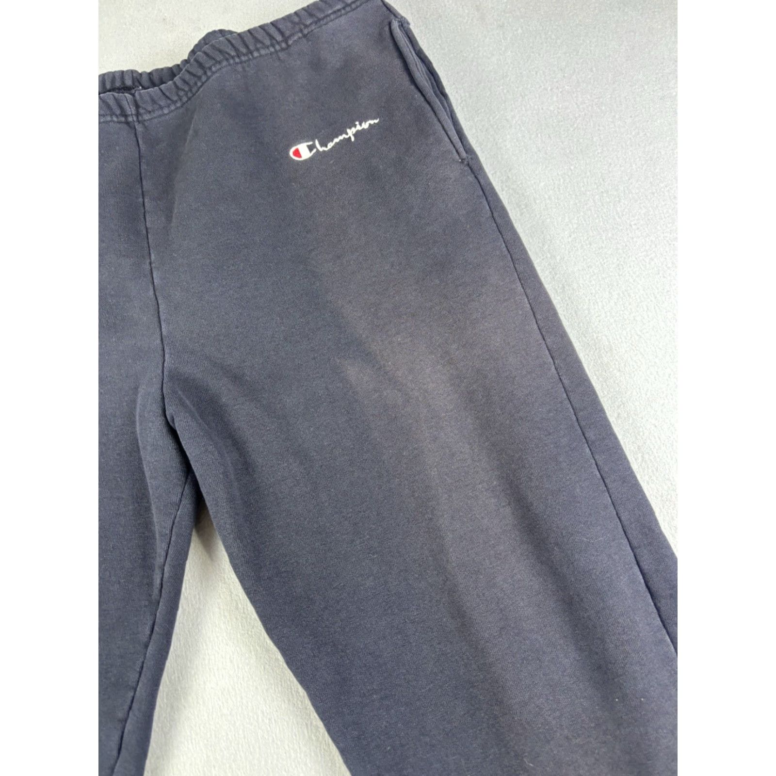 Champion VINTAGE Champion Sweatpants Men XL Black 90s Drawstring Pockets Comfort Embroidered Logo Size US 36 / EU 52 - 3 Thumbnail