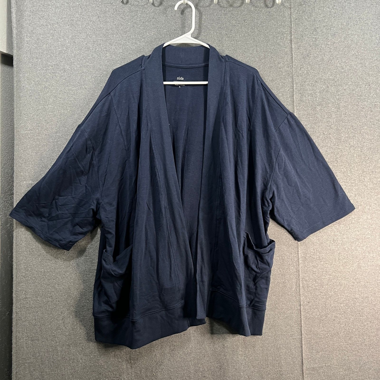 Other Zuda Women's Cardigan Size XL Z-Knit Open Front Topper Size XL / US 12-14 / IT 48-50 - 1 Thumbnail