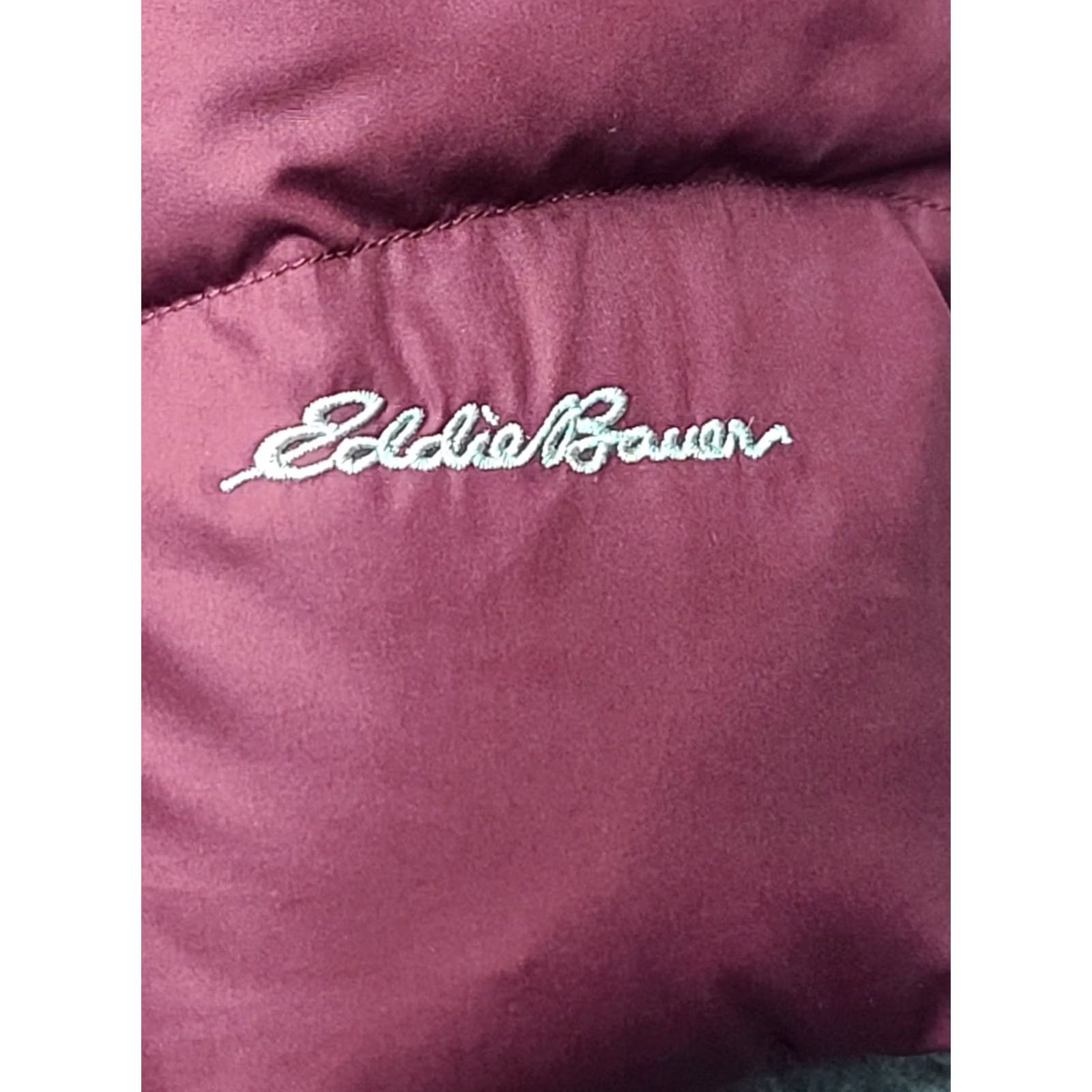Eddie Bauer Eddie Bauer Sun Valley Down Parka Jacket Women S Burgundy 650 Fill Puffer Long Size S / US 4 / IT 40 - 5 Thumbnail
