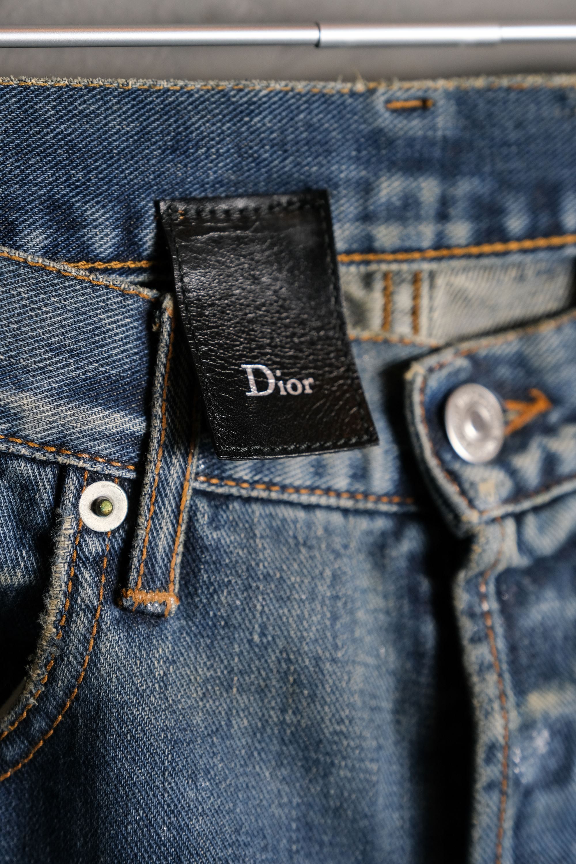 Dior DIOR HOMME by Kris Van Assche Long Skinny Jeans Size US 29 - 3 Thumbnail