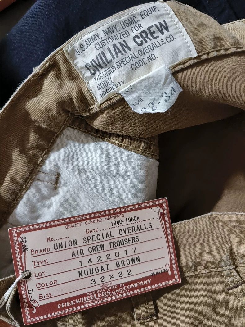 Freewheelers Freewheelers Out-of-print workwear trousers Size US 32 / EU 48 - 3 Thumbnail