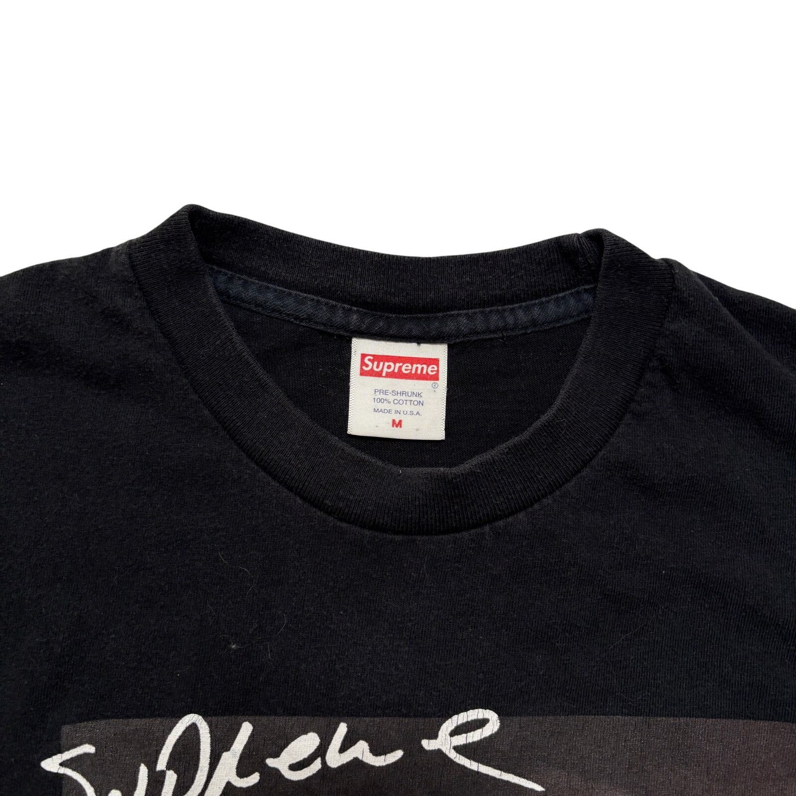 Supreme Supreme Mary J. Blige Real Love Black Graphic T-Shirt M Size US M / EU 48-50 / 2 - 2 Thumbnail