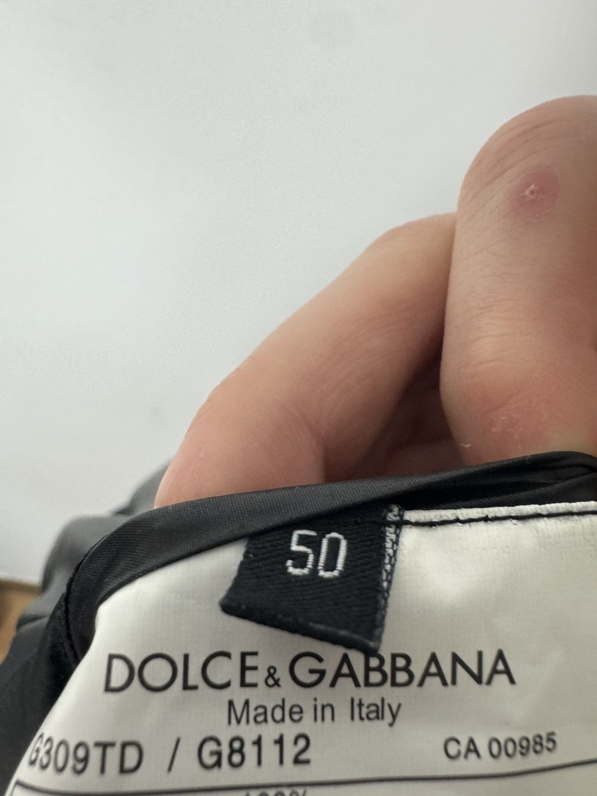 Dolce & Gabbana BNWT Dolce & Gabbana Coated Multi-Pocket Bomber Jacket Black Size US M / EU 48-50 / 2 - 14 Thumbnail