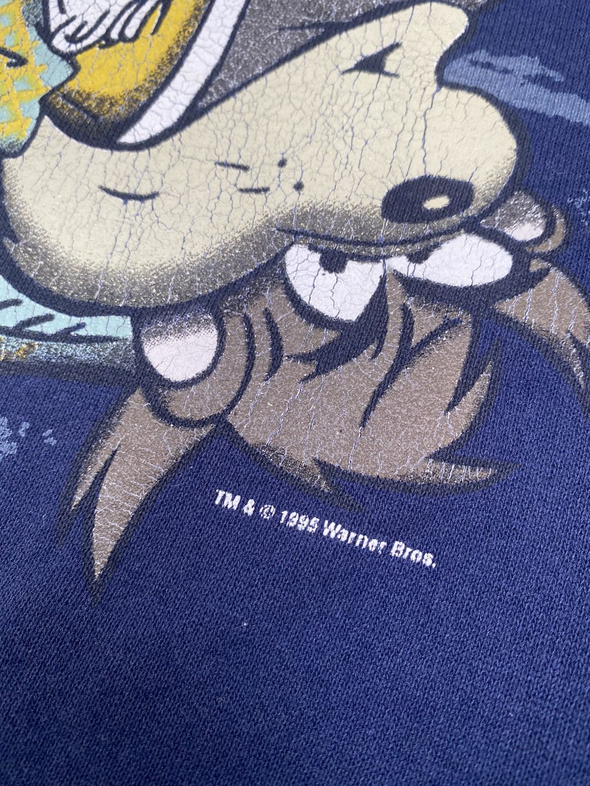 Vintage Vintage sweatshirt cartoon warner bros 1995 made USA Size US L / EU 52-54 / 3 - 6 Thumbnail