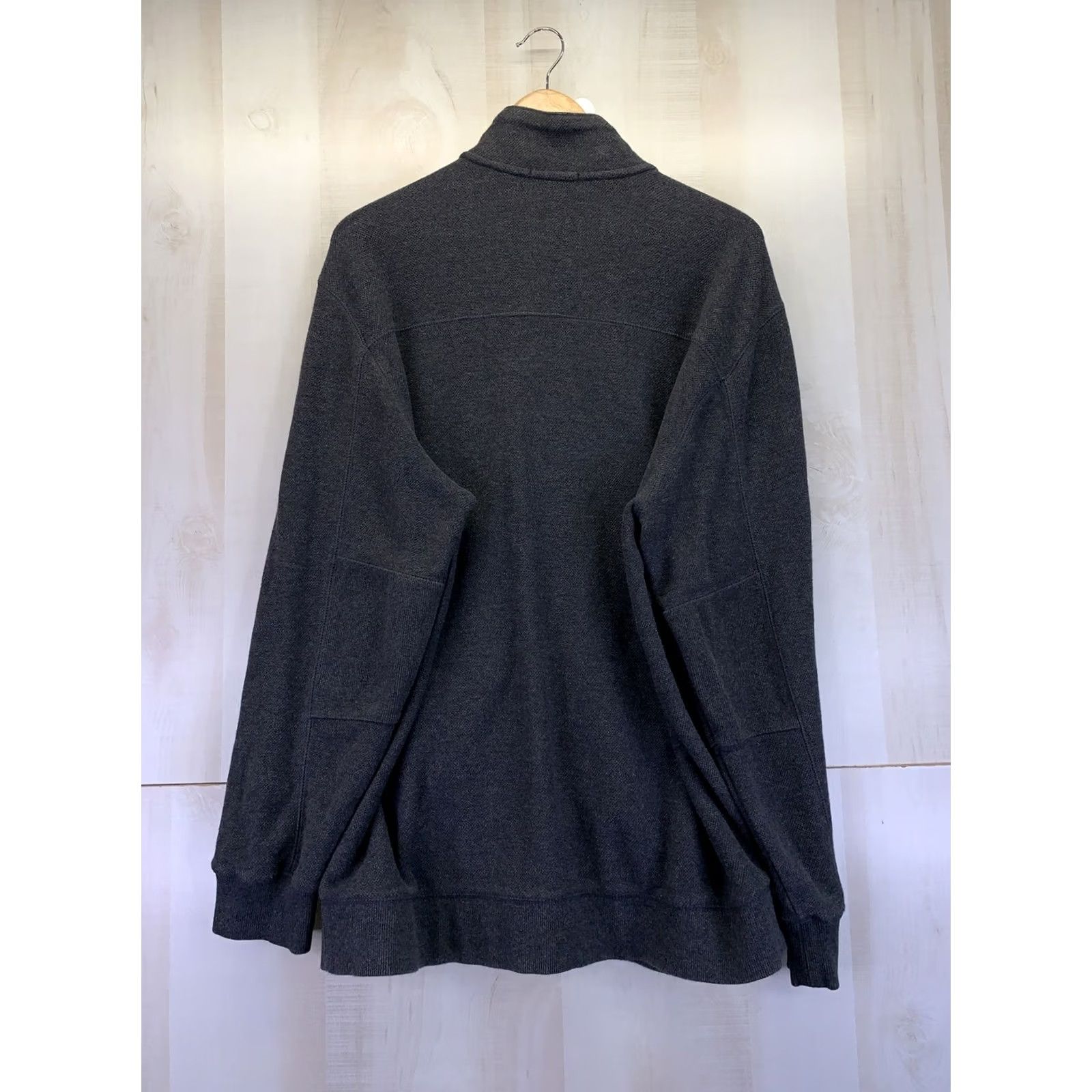Calvin Klein Calvin Klein Mens Cotton Gray Knit Full Zip Sweater Jacket-XL-8170 Size US XL / EU 56 / 4 - 5 Thumbnail