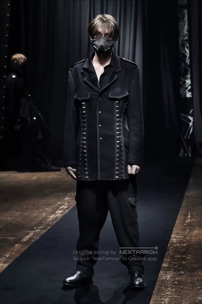 Yohji Yamamoto YOHJI YAMAMOTO Hook button military style jacket suit Size US M / EU 48-50 / 2 - 3 Thumbnail
