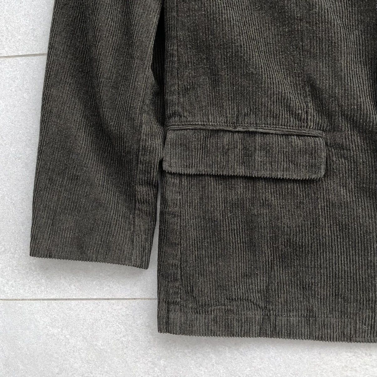 L.L. Bean L.L.Bean Corduroy Elbow Patch Plain Lined Coat Jacket Size US M / EU 48-50 / 2 - 9 Thumbnail