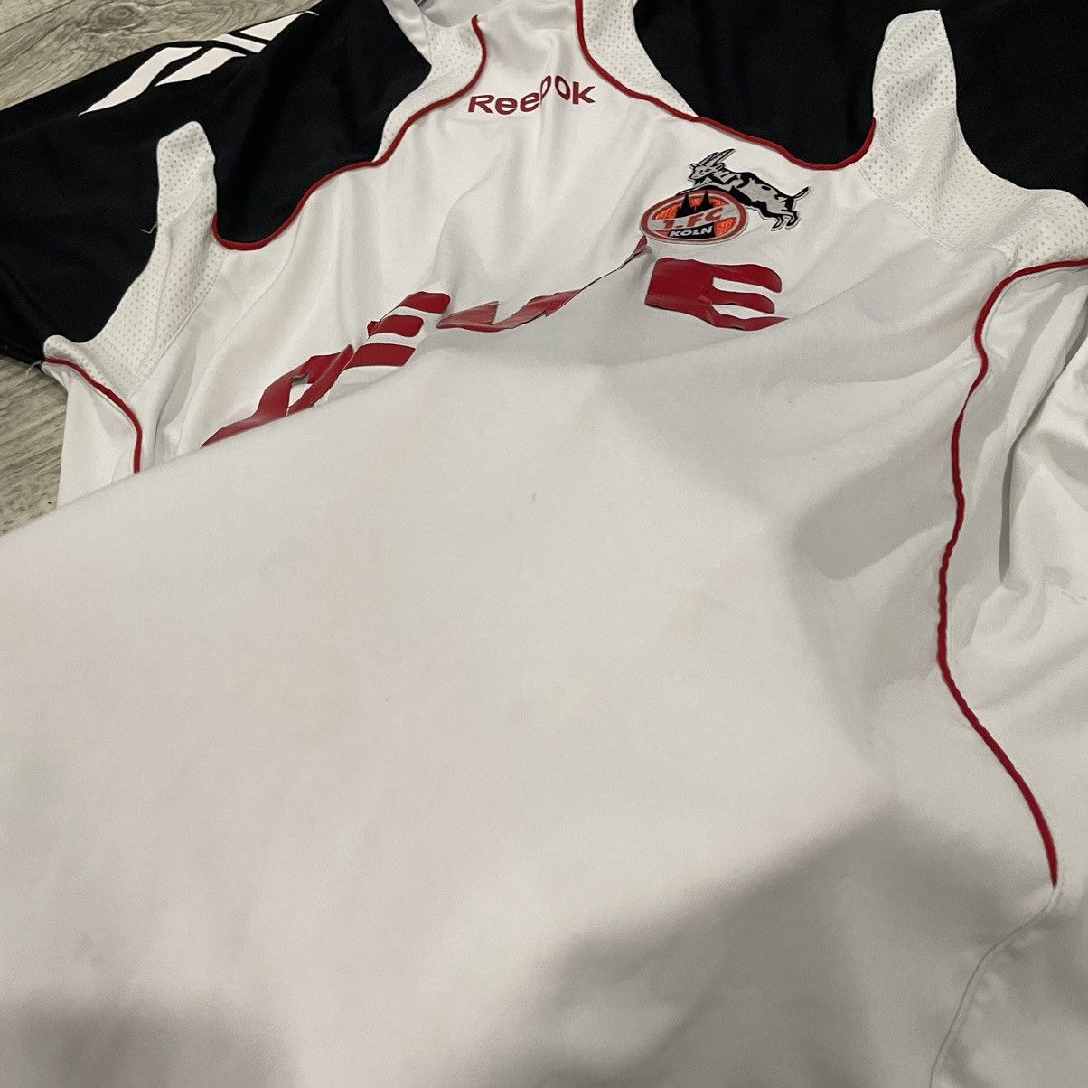 Pro Player Match worn Jersey Fc Koln Cologne Horn reebok REWE TEE SHIRT Size US L / EU 52-54 / 3 - 5 Thumbnail