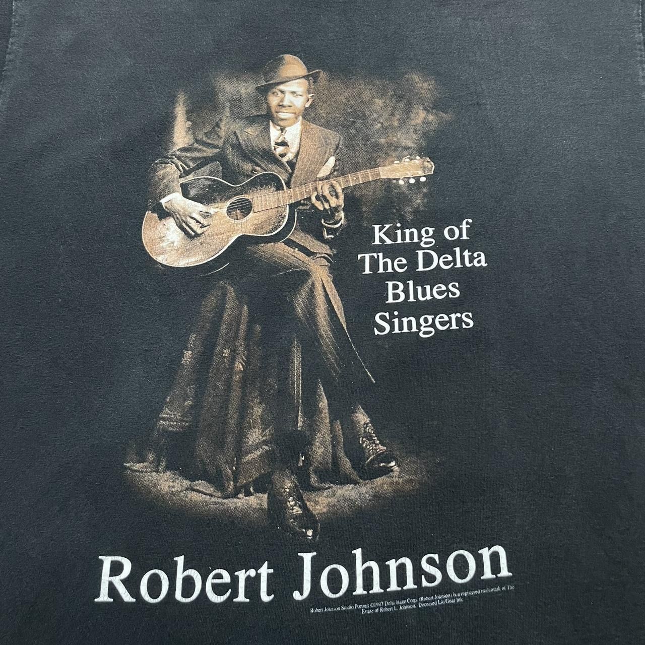 Vintage Vintage Robert Johnson Shirt Large Black 1997 King of Delta Size US L / EU 52-54 / 3 - 2 Thumbnail