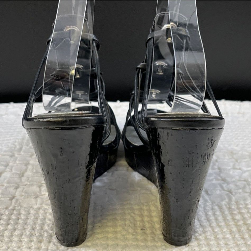 White House Black Market White House Black Market Emmalyn Women's Black Shoes/Heels S Size US 10 / IT 40 - 2 Thumbnail