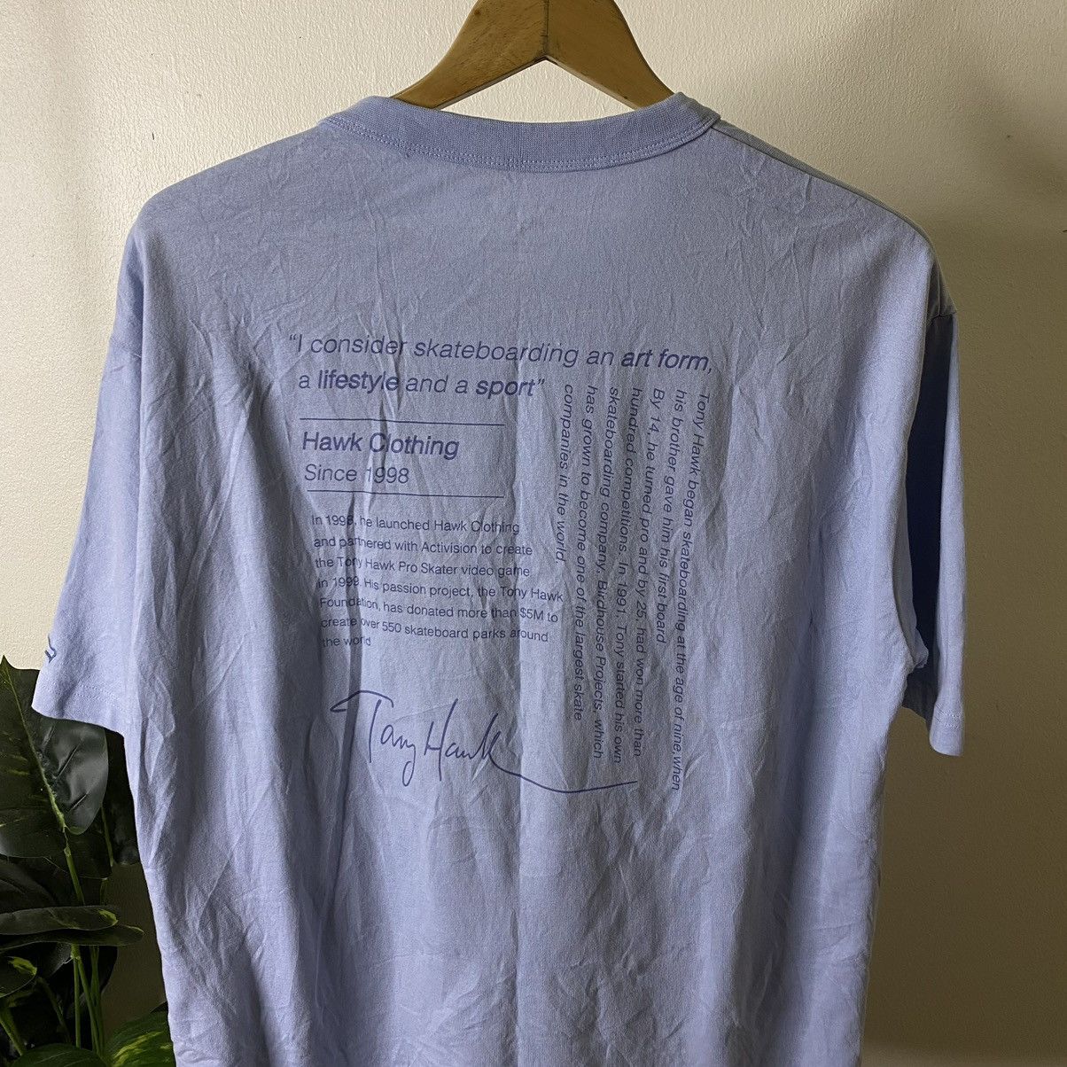 Tony Hawk GU x Tony Hawk Skateboard Skater Collaboration Tee Size US M / EU 48-50 / 2 - 2 Thumbnail
