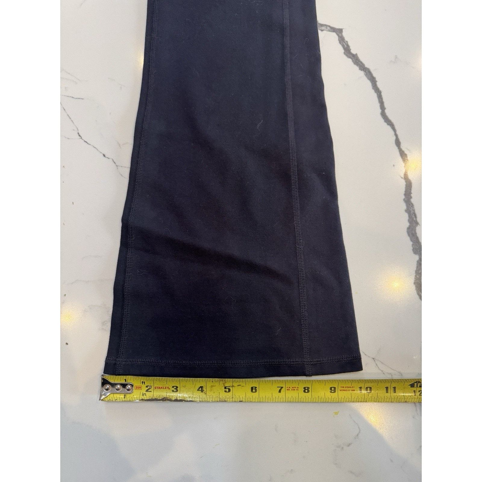 Fabletics Fabletics PureLux Leggings Women’s L Bootcut Blue EUC Size 36" / US 14 / IT 50 - 8 Thumbnail