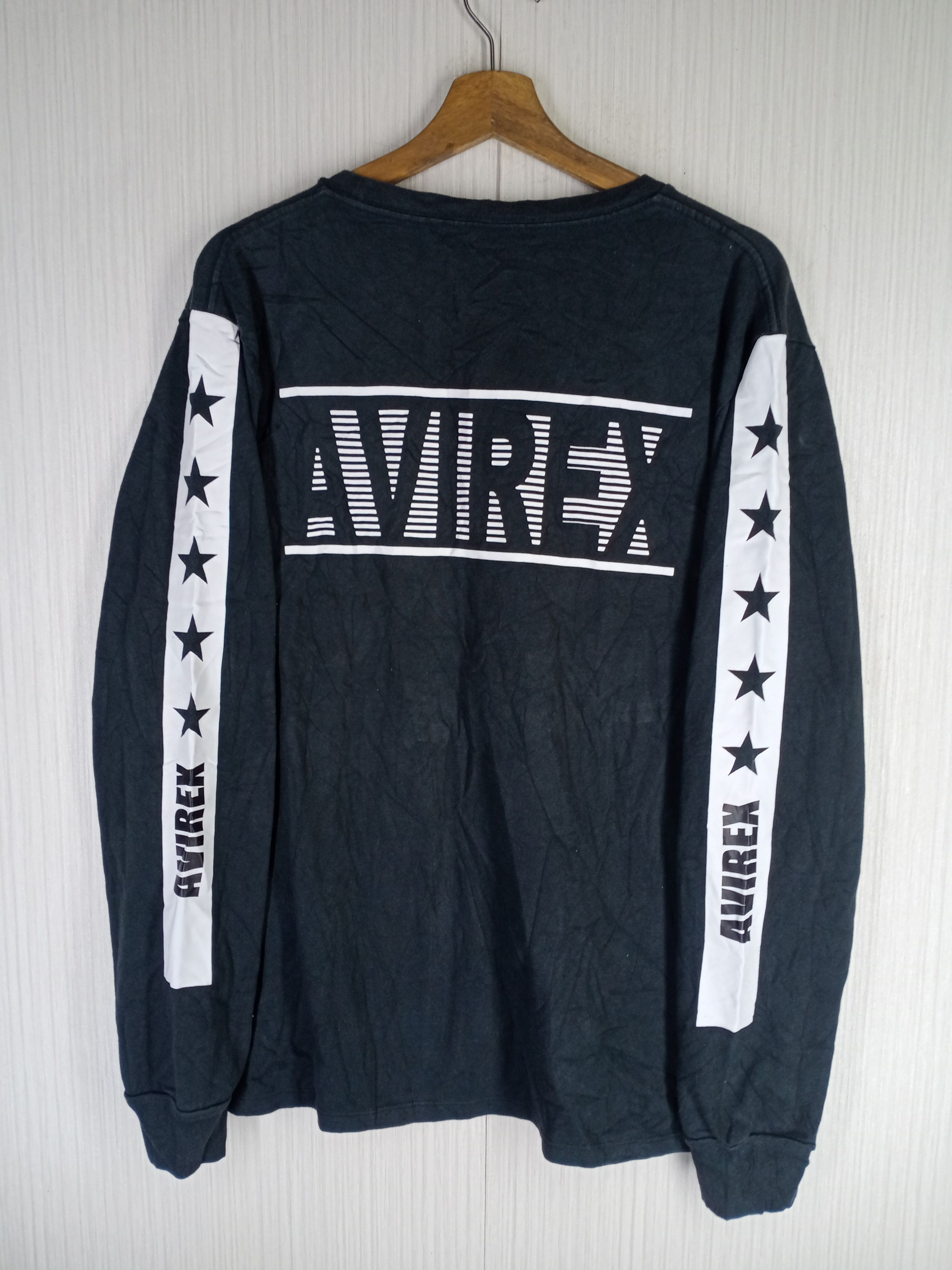 Avirex × Vintage Rare Vintage Avirex Long Sleeve Tshirt Size US XL / EU 56 / 4 - 1 Thumbnail