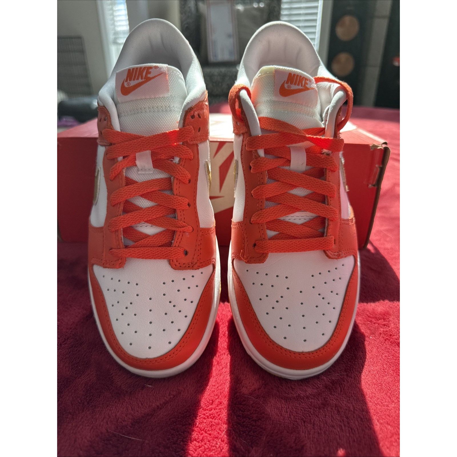 Nike Nike Dunk Low Orange University Gold Size 7.5W/6M Size US 7.5 / IT 37.5 - 5 Thumbnail
