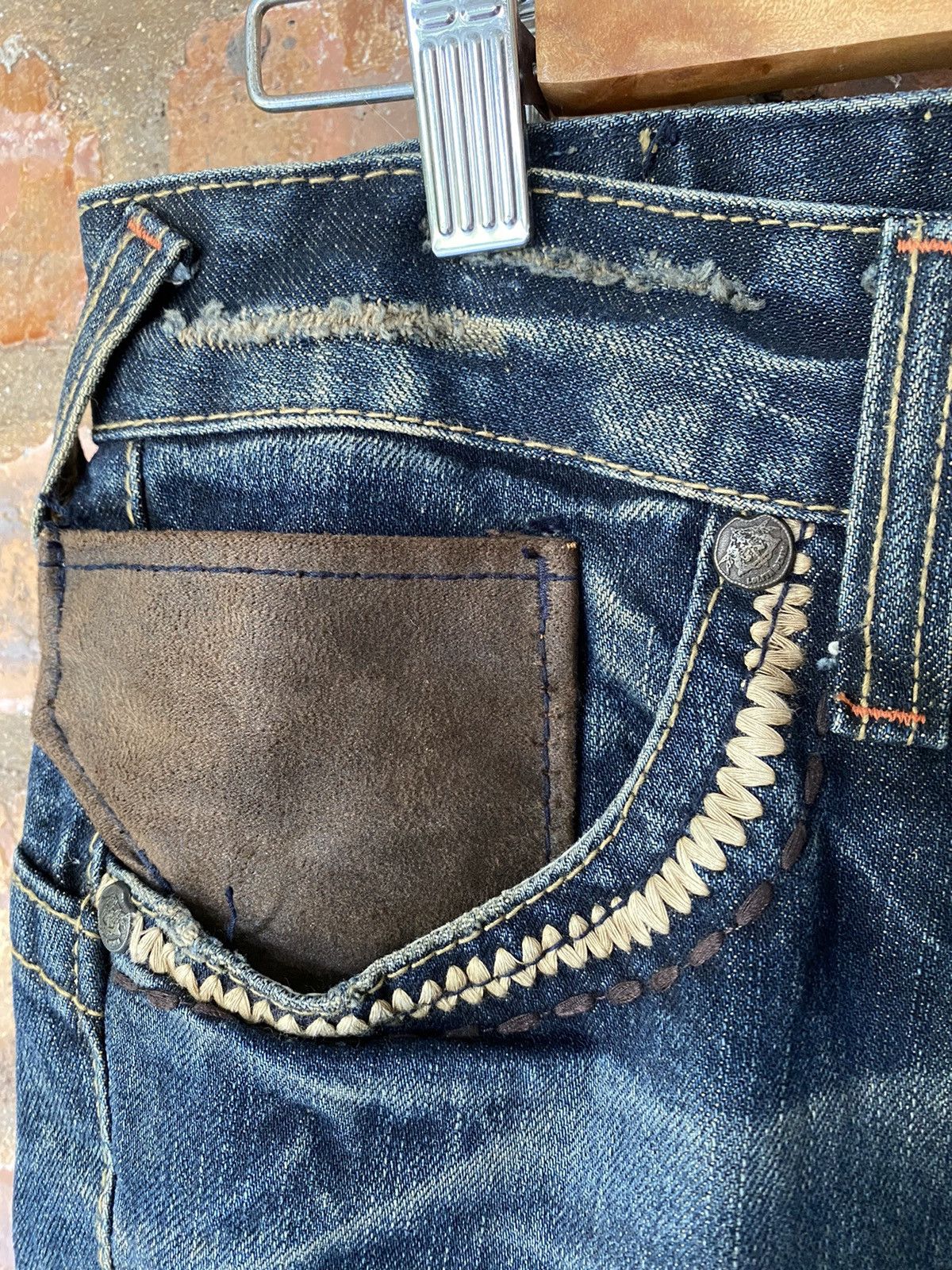 Japanese Brand FLARE🔥Lolita Jeans x Yoshitomo Nara pants Size US 34 / EU 50 - 8 Thumbnail