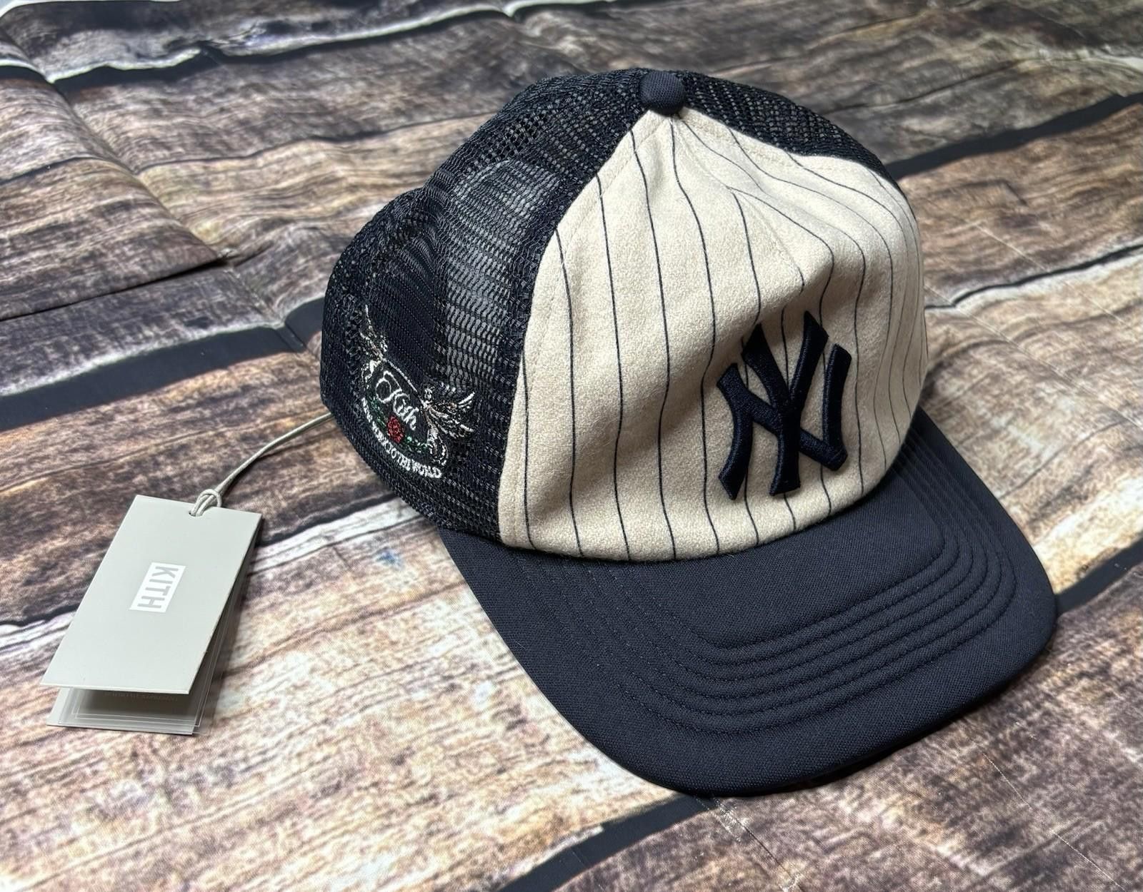 Kith Kith Yankees '47 Wool Trucker Fitted Cap Franchi Small 6 7/8 Size ONE SIZE - 1 Thumbnail