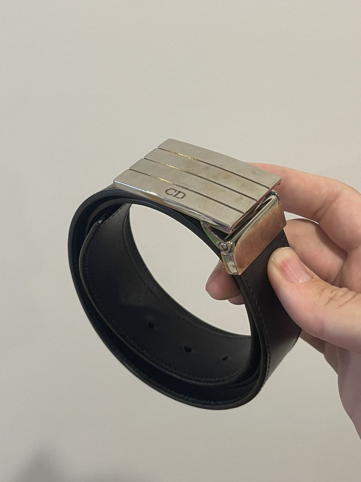 Dior × Hedi Slimane Dior Homme leather belt sz85 Hedi Slimane Size ONE SIZE - 1 Thumbnail