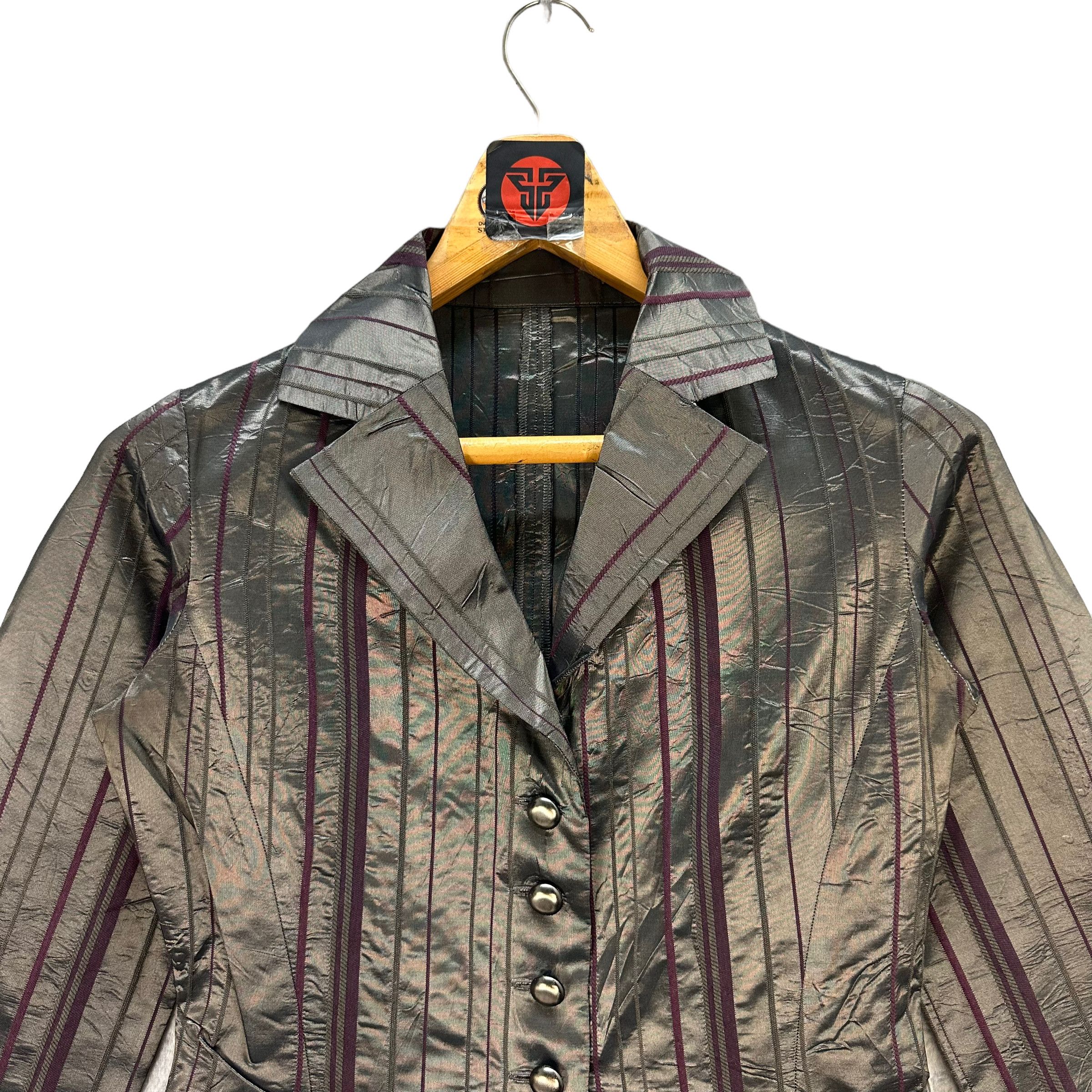 Japanese Brand L'EQUIPE YOSHIE INABA JACKET #7575-154 Size S / US 4 / IT 40 - 2 Thumbnail