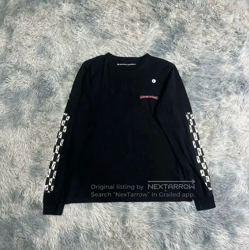 Chrome Hearts Chrome Hearts Black Long Sleeve Cotton Sweatshirt . Size US L / EU 52-54 / 3 - 1 Thumbnail