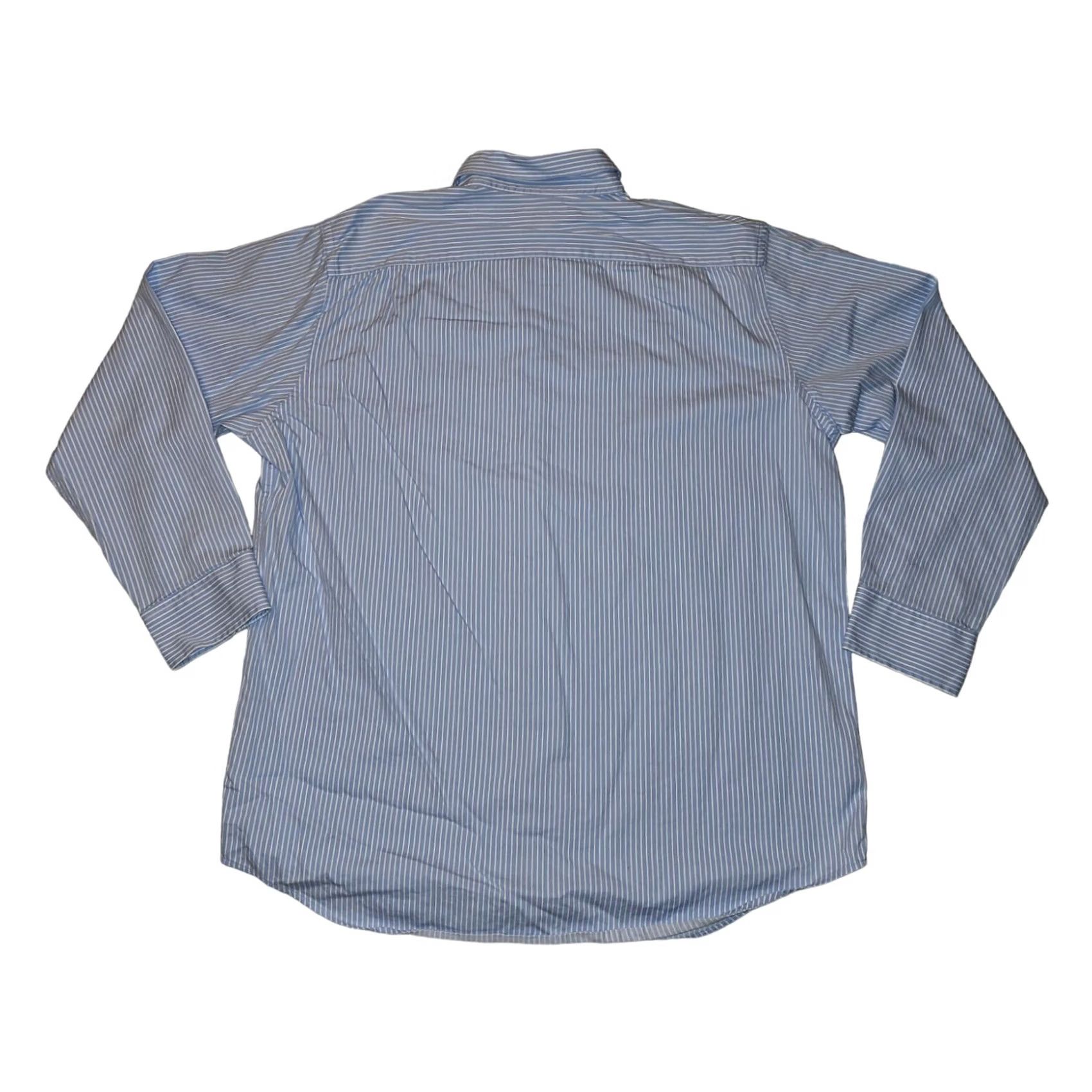 Banana Republic VINTAGE Banana Republic Button Shirt Long Sleeve Men's XL Blue Striped Casual Workwear Size US XL / EU 56 / 4 - 6 Thumbnail