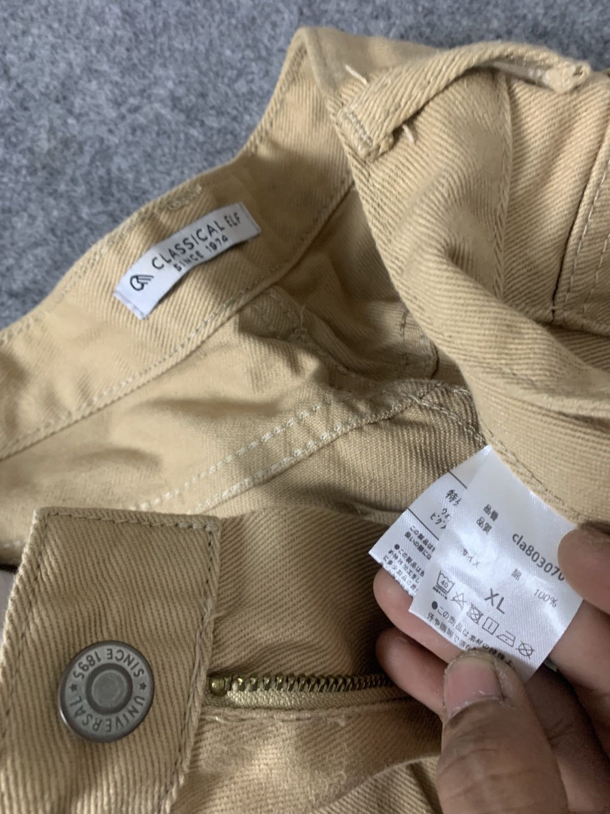 Japanese Brand × Vintage Vintage Cream 'Classical Elf' Regular Fit Longpants Size US 32 / EU 48 - 7 Thumbnail