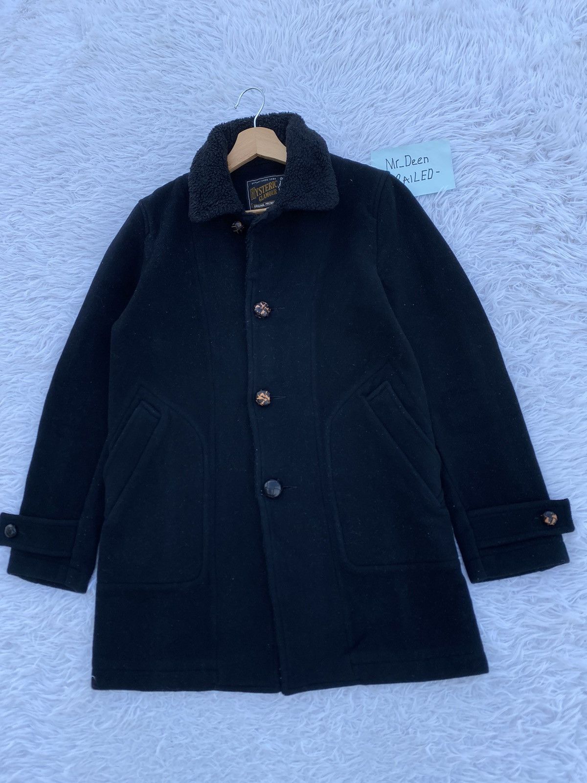 Hysteric Glamour Rare Hysteric Glamour Long Wool Jacket Size US M / EU 48-50 / 2 - 3 Thumbnail