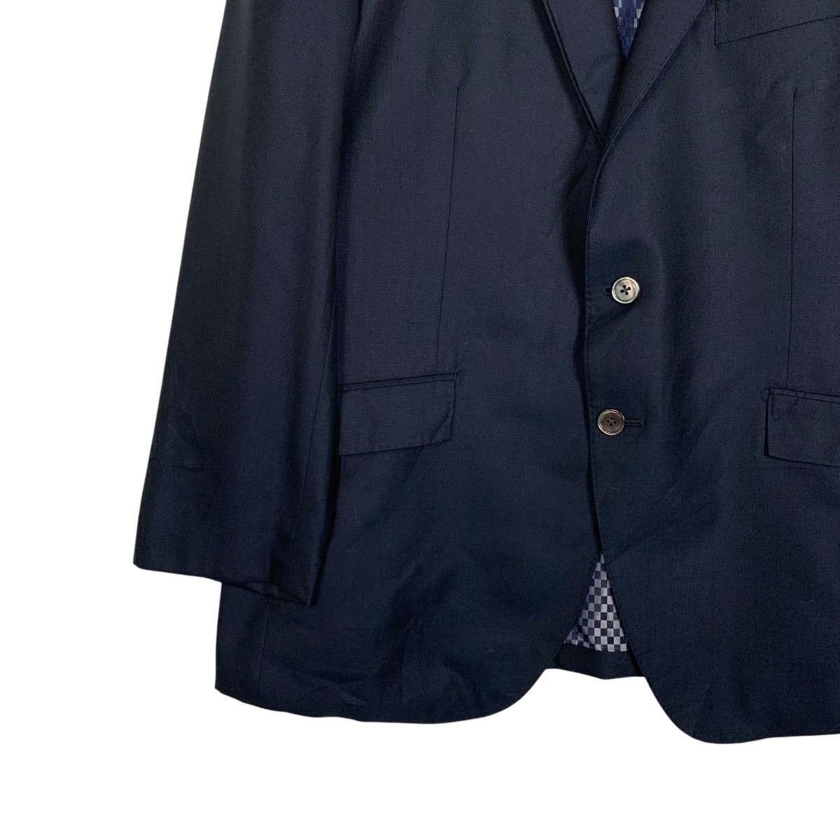 Japanese Brand DUE MISURA Wool Silk Blazer Jacket #2748-C124 Size US M / EU 48-50 / 2 - 5 Thumbnail