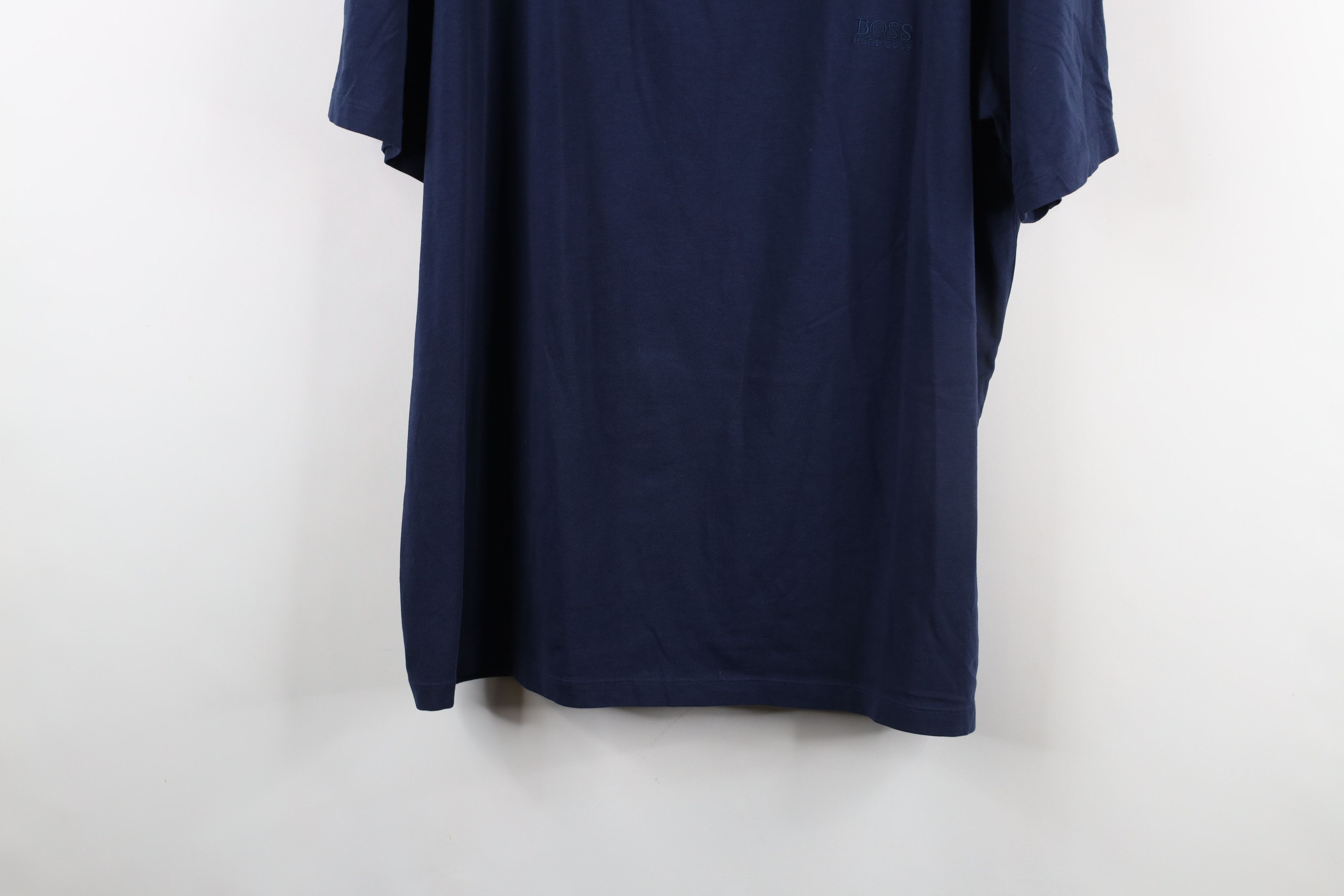 Hugo Boss × Vintage Hugo Boss Spell Soft Touch Cotton Short Sleeve T-Shirt Blue Size US XL / EU 56 / 4 - 3 Thumbnail