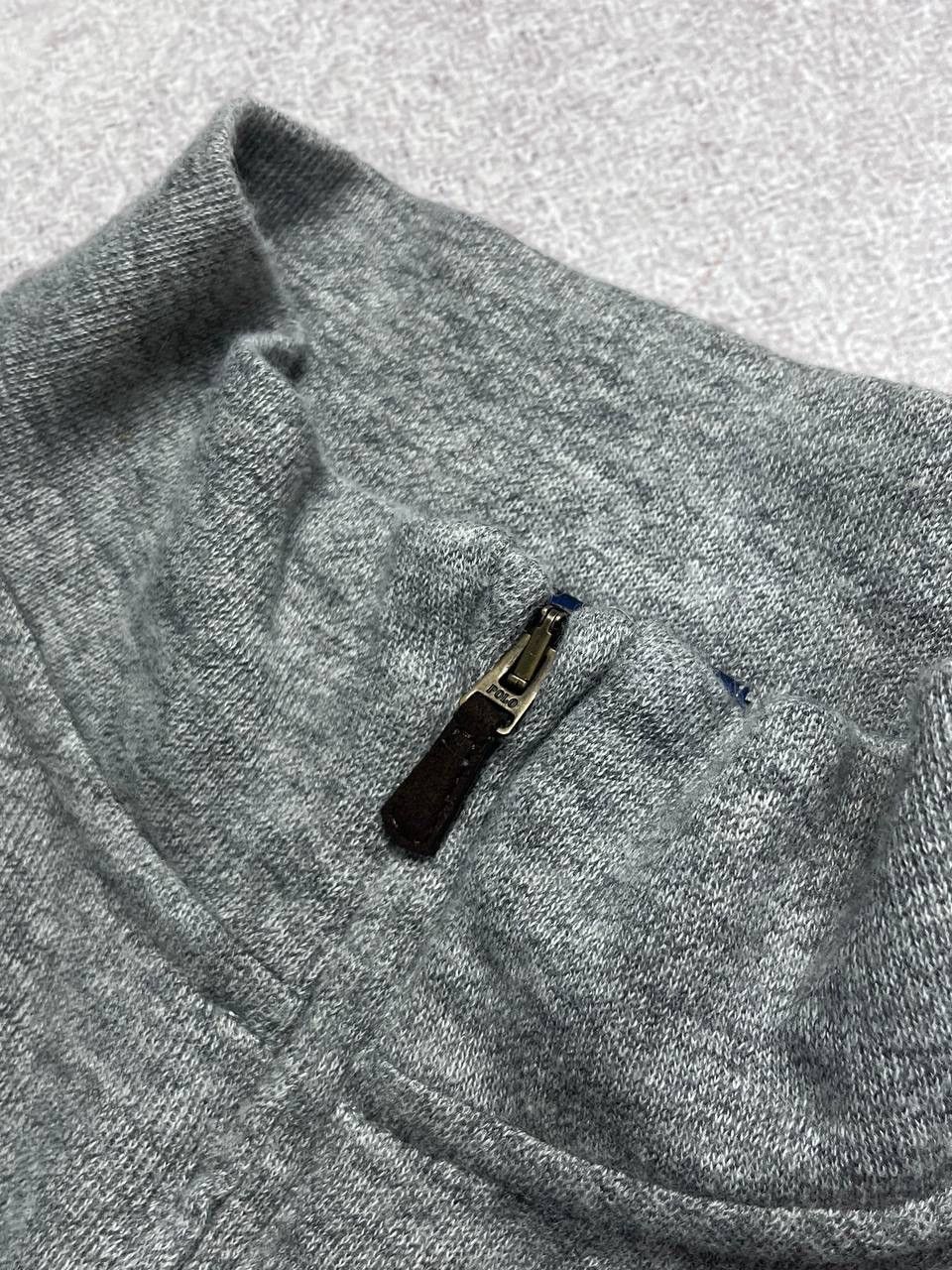 Polo Ralph Lauren × Vintage Vintage Polo Bear Ralph Lauren RL Quarter Zip Sweater XL Size US XL / EU 56 / 4 - 5 Thumbnail