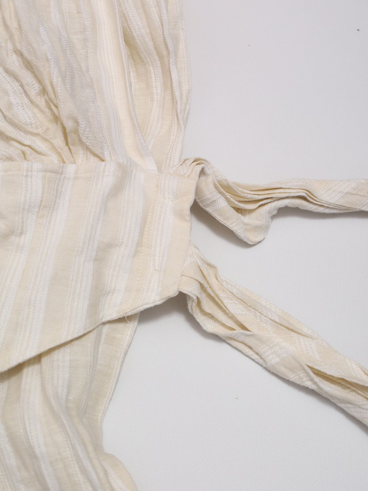 Jacquemus Jacquemus Bahia La Collectionneuse Linen Shirt Top Striped Size XS / US 0-2 / IT 36-38 - 13 Thumbnail