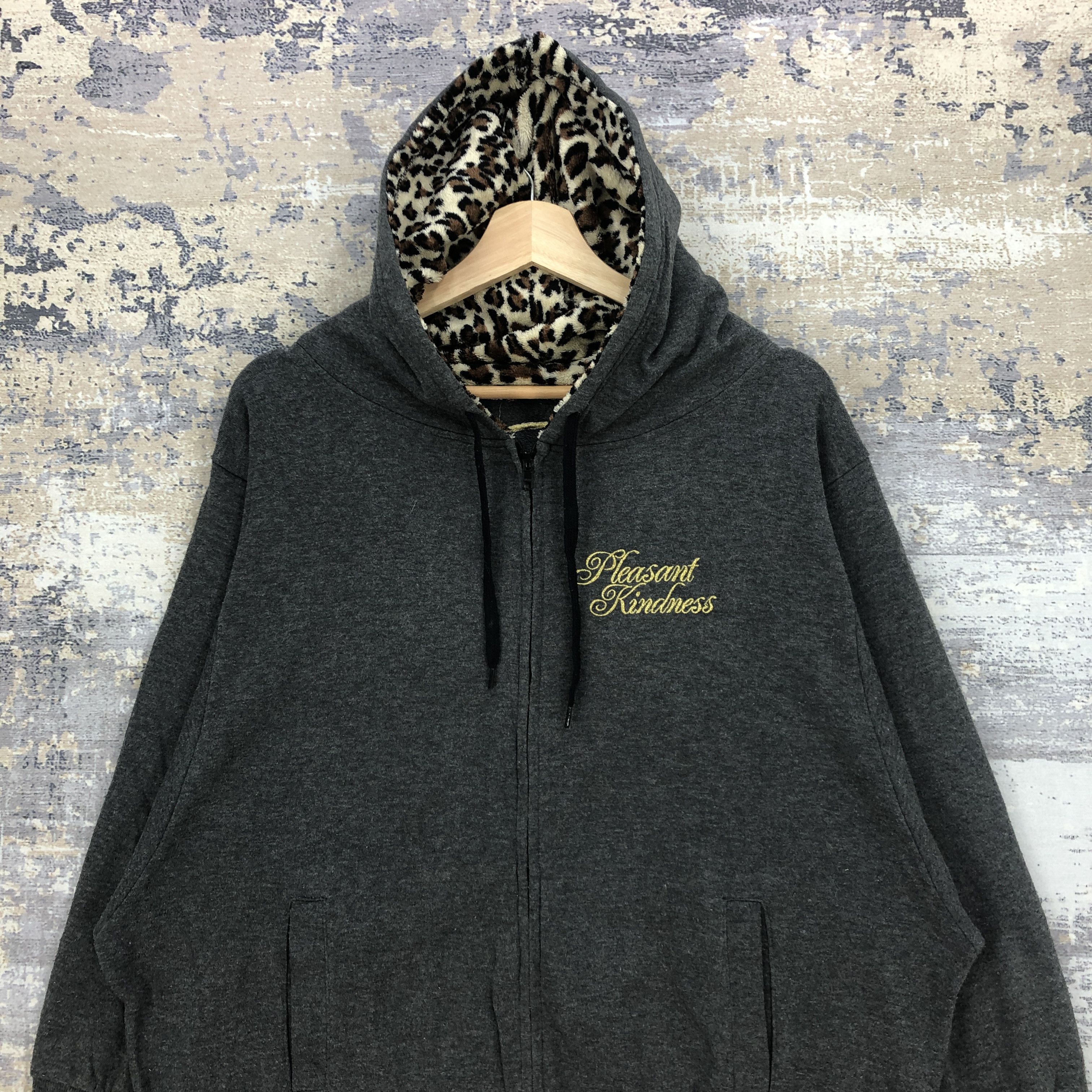 Japanese Brand × Vintage Vintage Skulls Hoodie Sweater Pleasant Kindness Sweatshirt Size US L / EU 52-54 / 3 - 6 Thumbnail