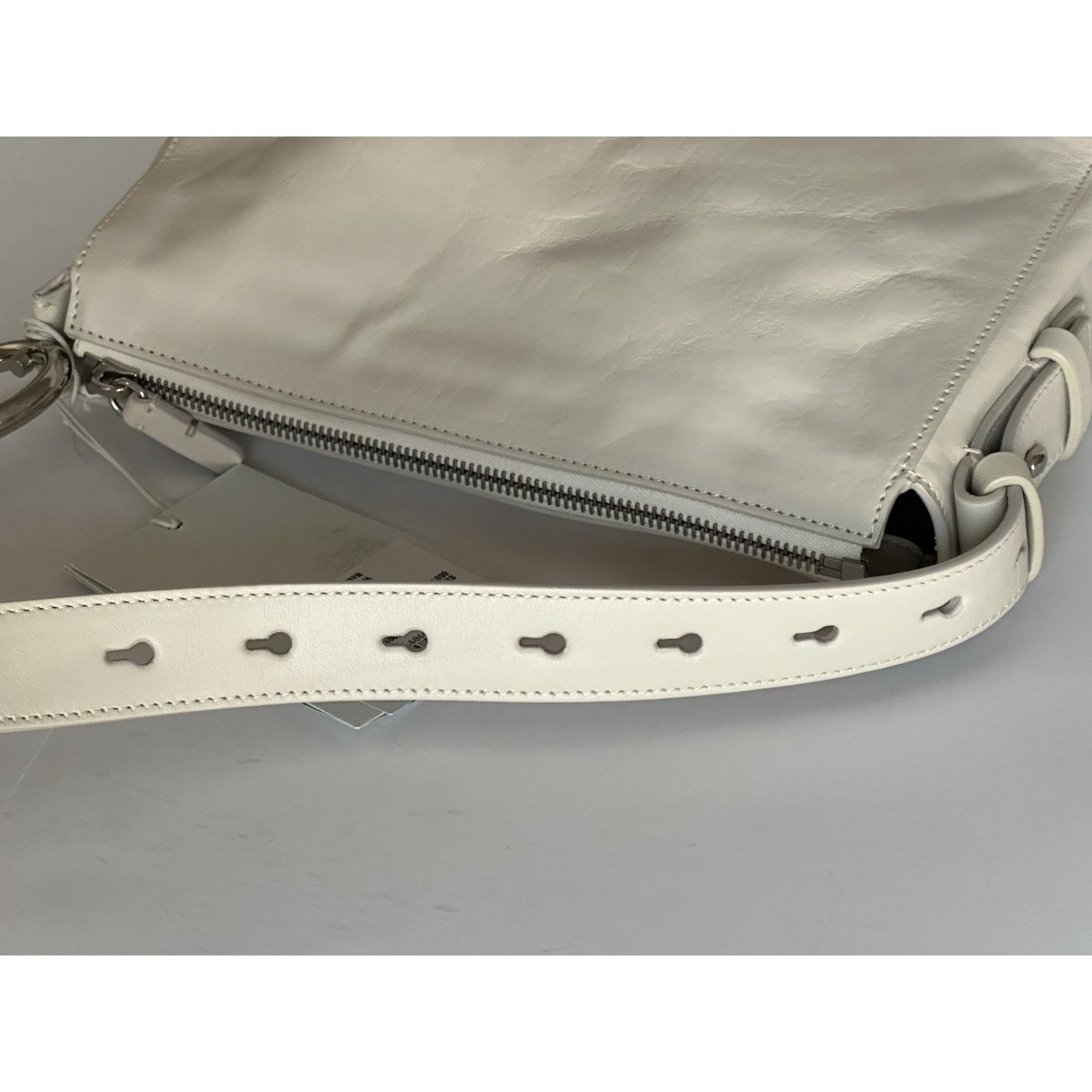 Burberry Burberry Small Knight Crinkled Leather Shoulder Bag 80816761 Size ONE SIZE - 12 Thumbnail