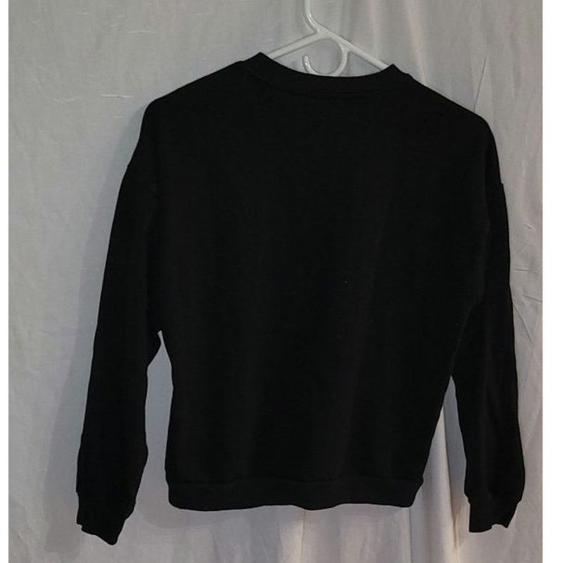 Disney Disney Rainbow Embroidered Logo Sweatshirt Black Size Small Size S / US 4 / IT 40 - 4 Thumbnail
