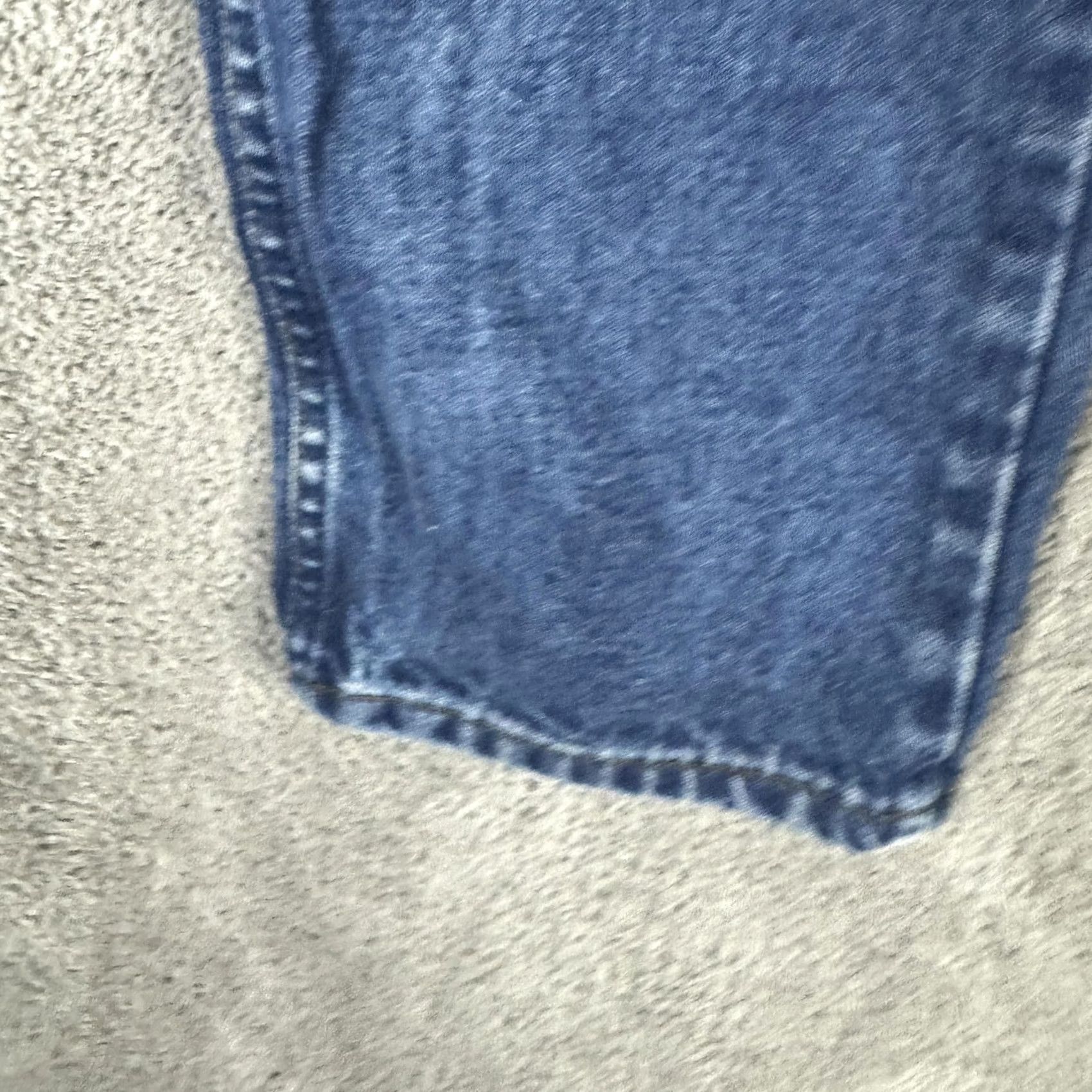 Wrangler Wrangler FR Jeans Mens 31x30 Blue Flame Resistant Straight Denim PBR Workwear Size US 31 - 6 Thumbnail