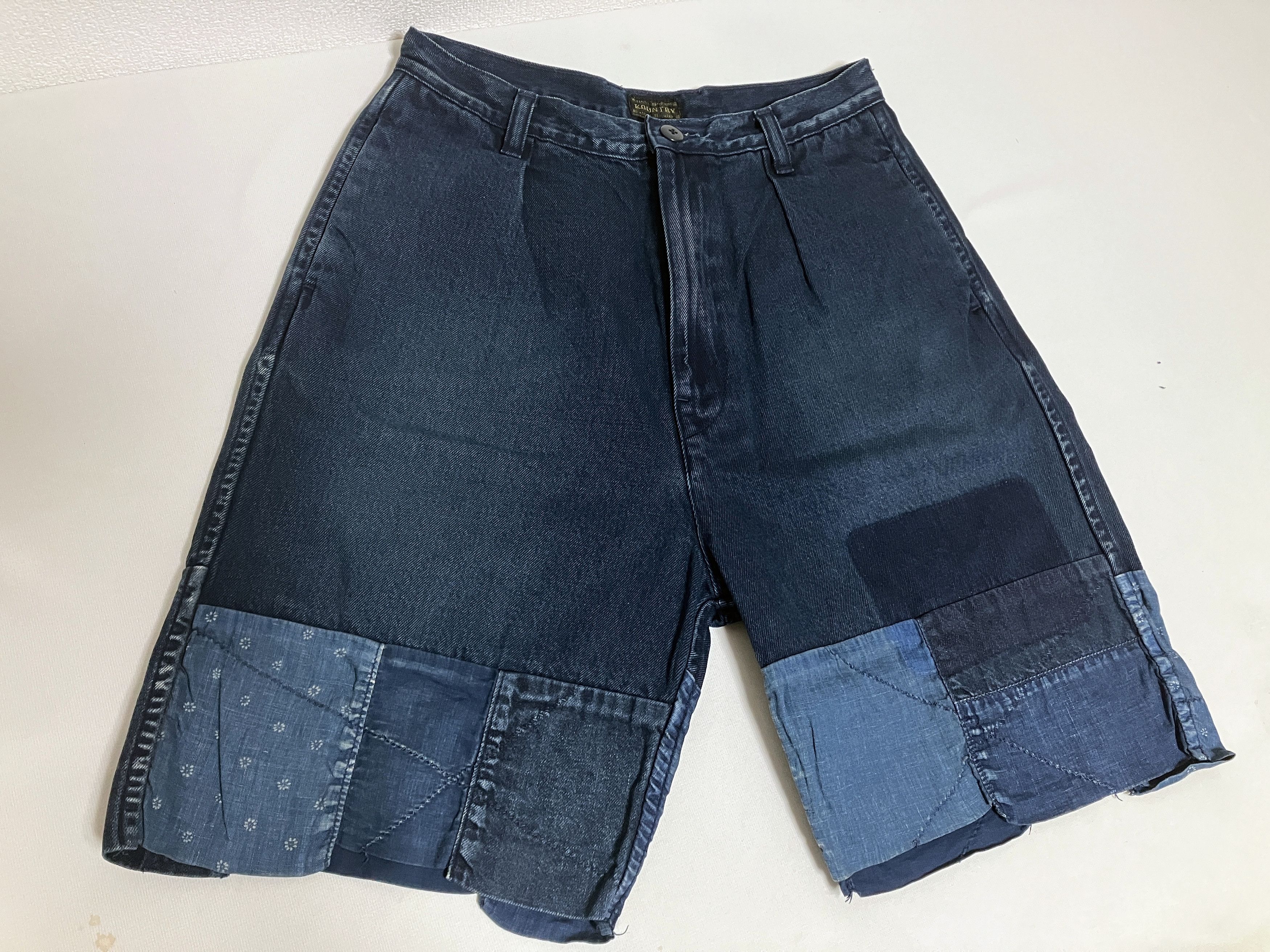 Kapital KAPITAL 10oz indigo denim shorts pants Hutte remake new Size US 30 / EU 46 - 10 Thumbnail