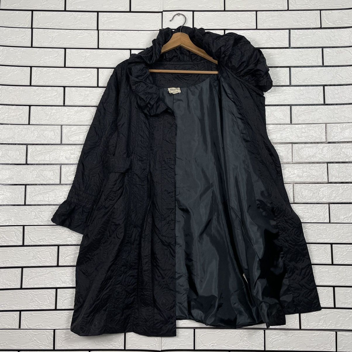 Other Cheerly Black Women Coat Size L / US 10 / IT 46 - 10 Thumbnail