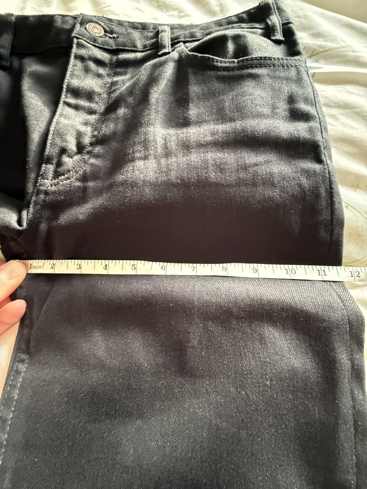 Celine Celine Neo pure black skinny jeans 32 Hedi Slimane grail Size US 32 / EU 48 - 7 Thumbnail