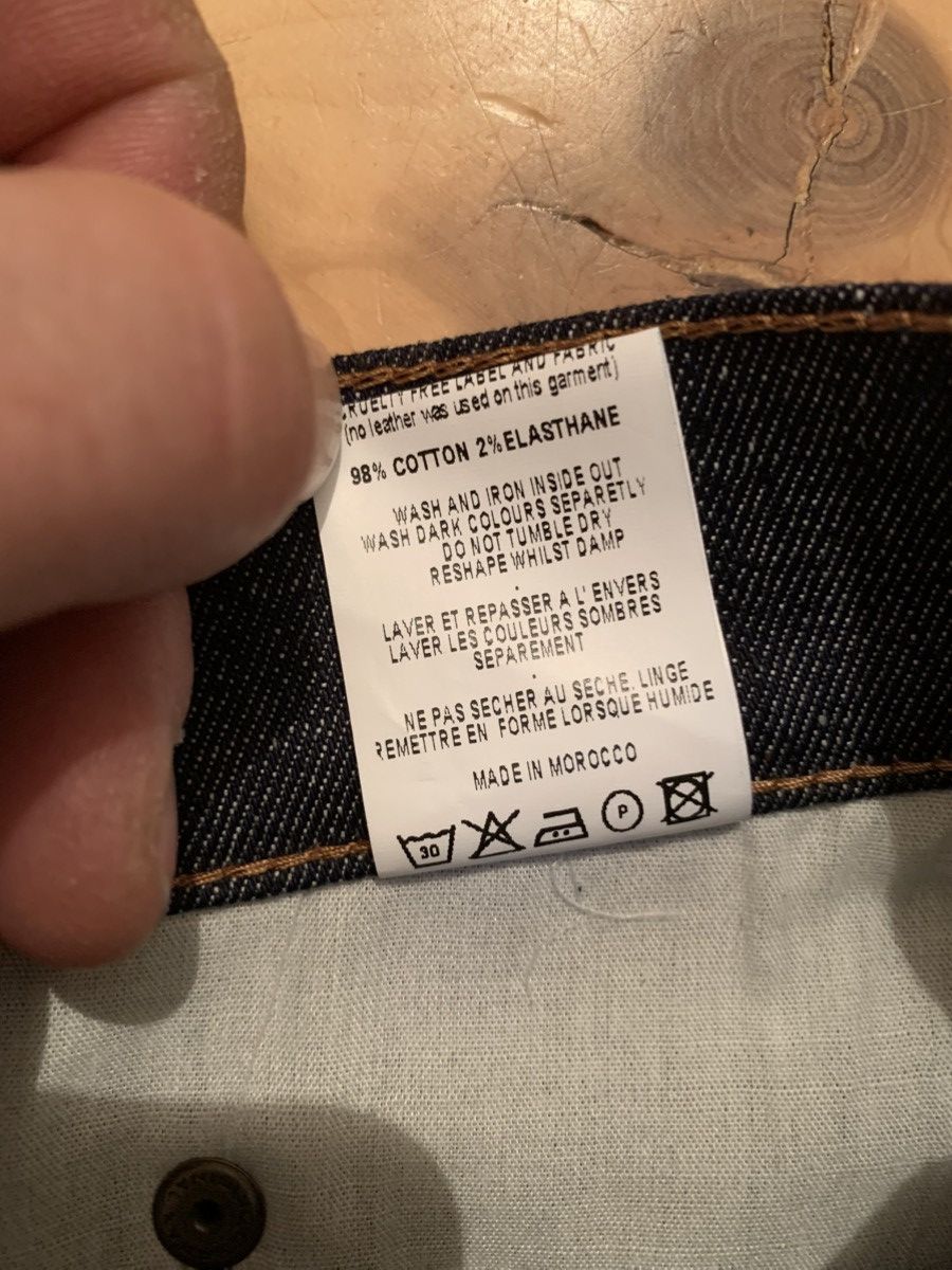 April 77 *RARE* Joey Raw Slub 30/30 Size US 30 / EU 46 - 12 Thumbnail