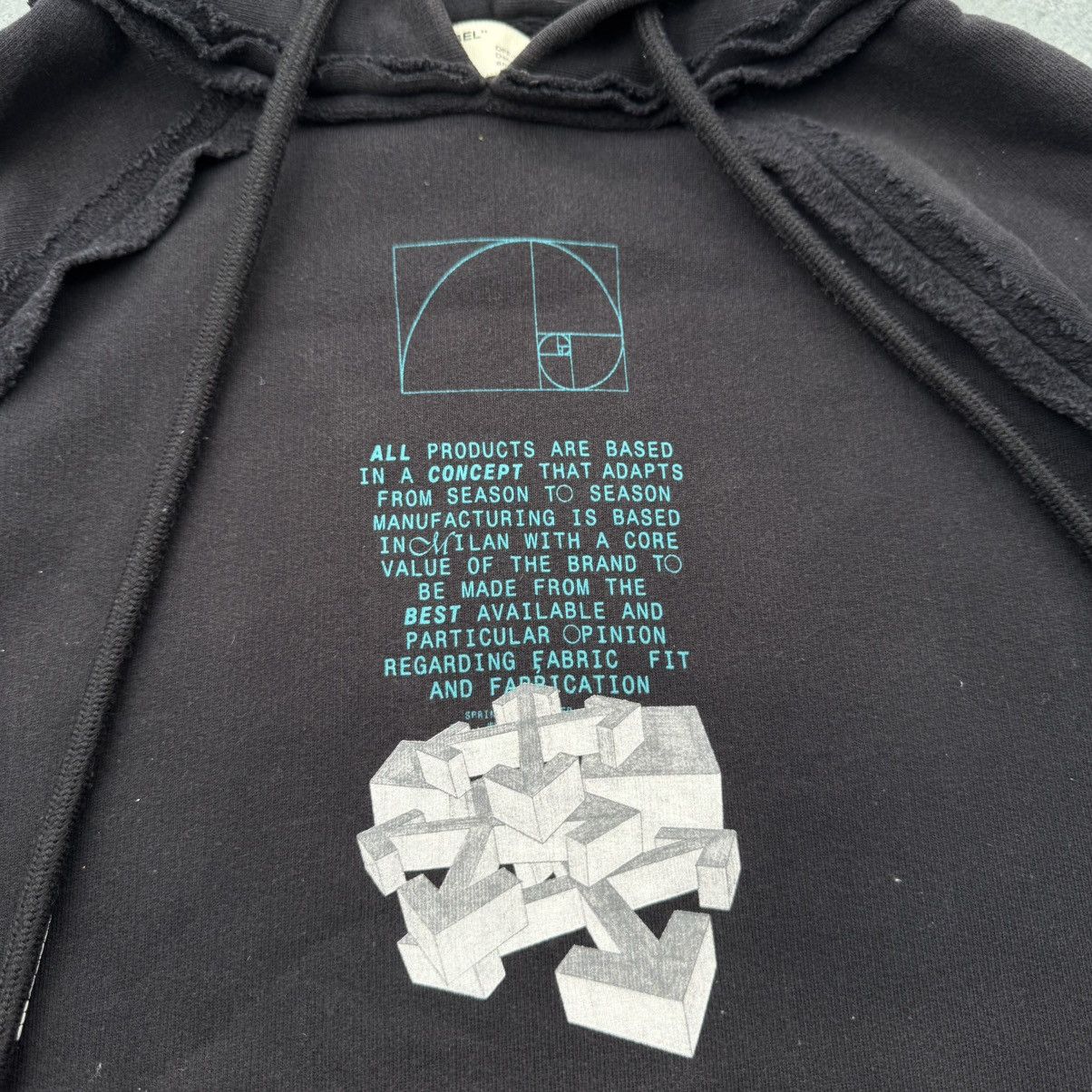 Off-White Off White X Virgil Abloh Black Dripping Arrow Hoodie Size US XS / EU 42 / 0 - 13 Thumbnail