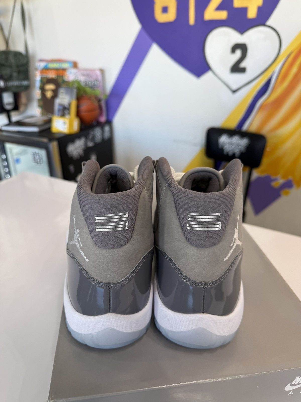 Jordan Brand × Nike Jordan 11 Cool Grey Size US 10.5 / EU 43-44 - 4 Thumbnail