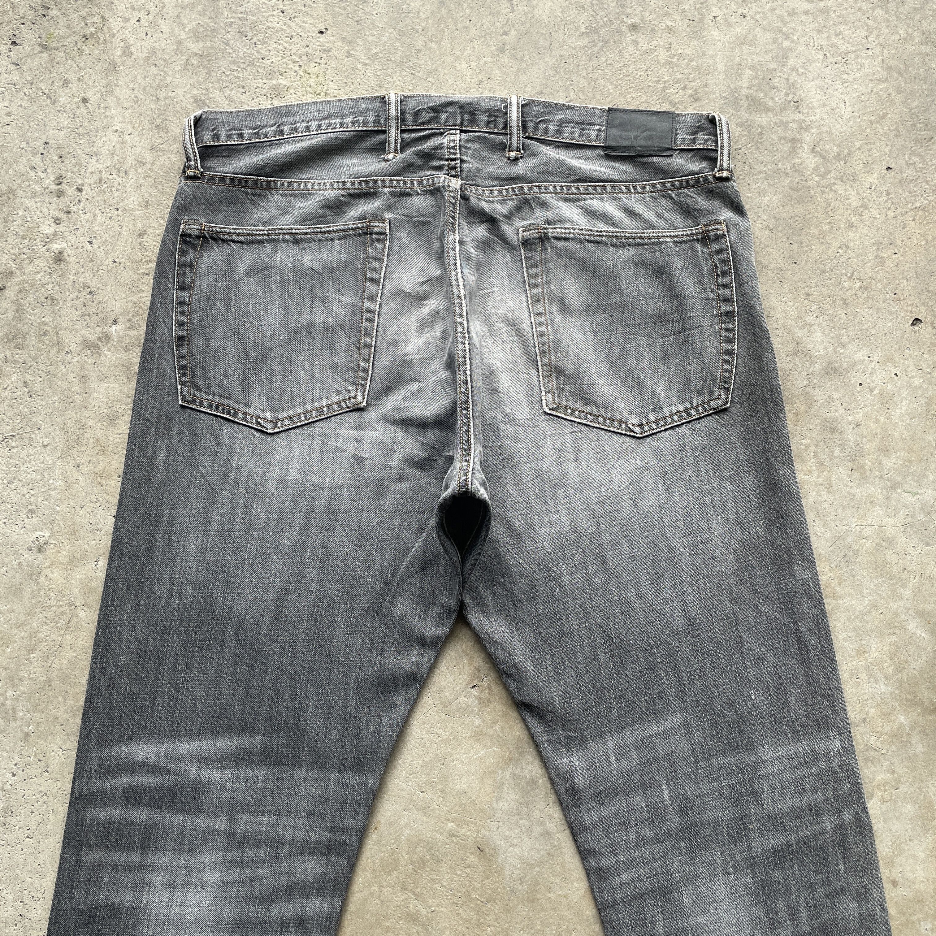 Gap W38x33 VINTAGE GAP BLACK FADED JEANS PANTS DENIM Size US 38 / EU 54 - 10 Thumbnail